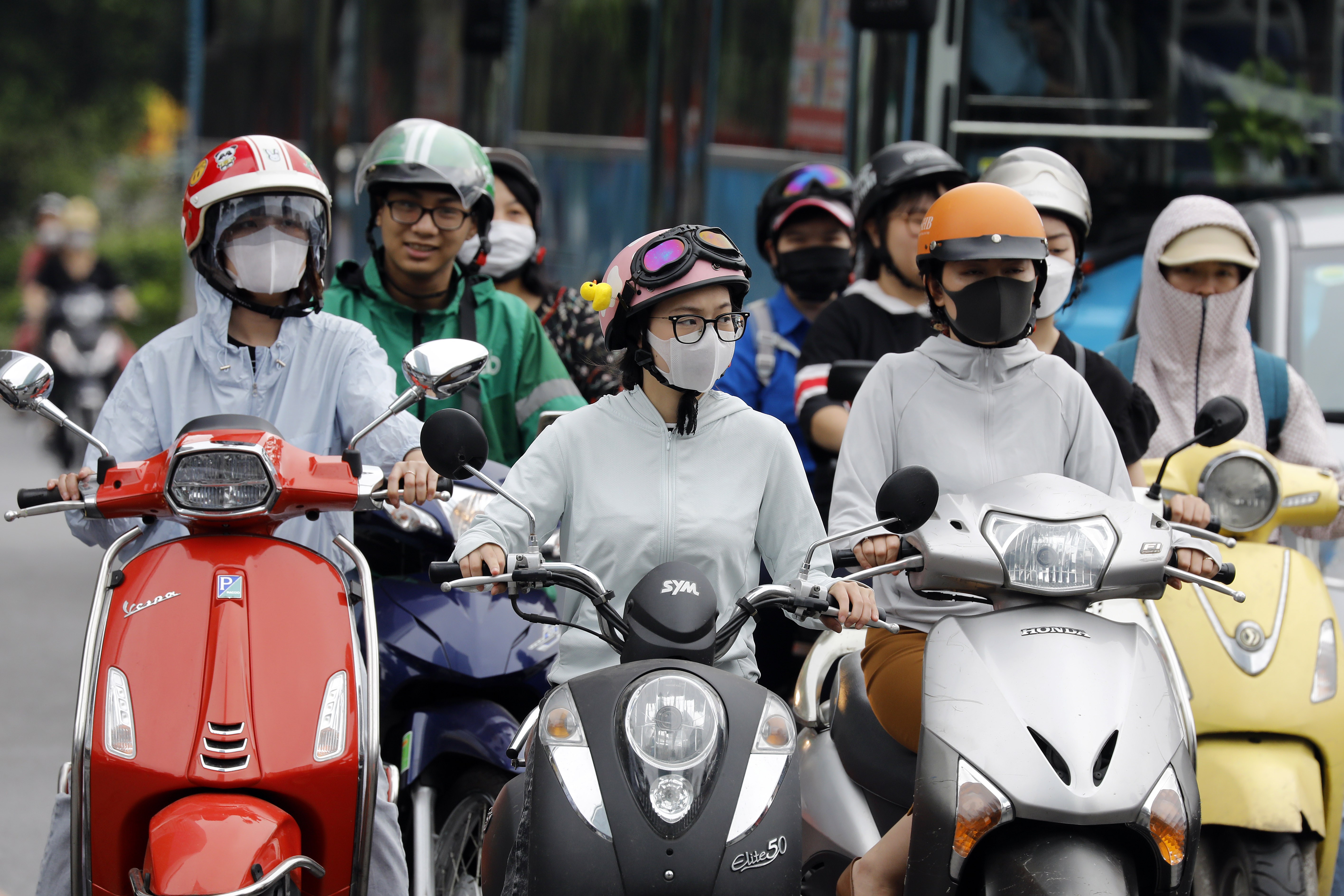Hanoi motorcycles