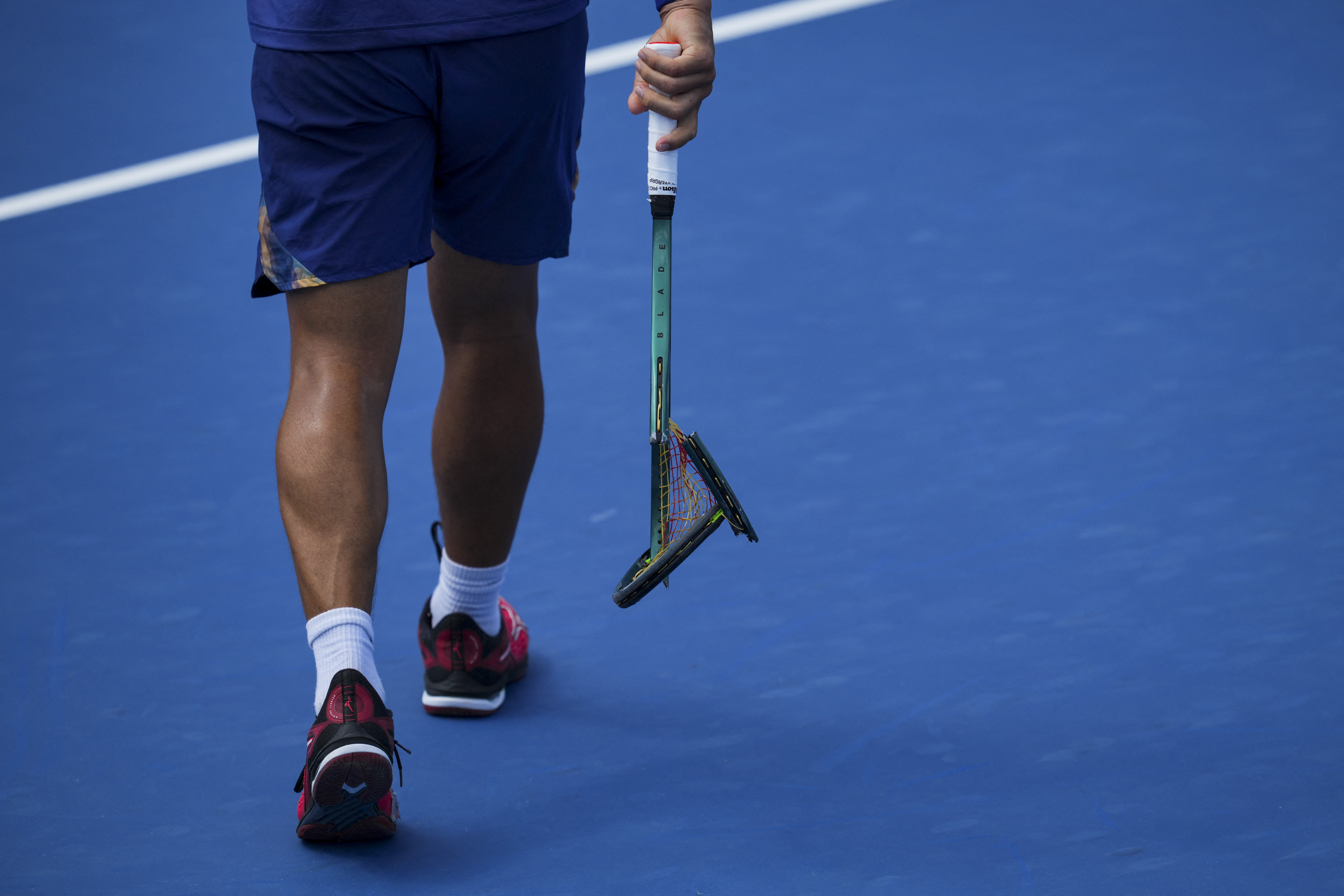 The ATP - which governs the men&#039;s professional game in tennis - announced on Thursday the results of the first year of its AI tool aimed at protecting its players from abusive digital content [Aaron Doster-Imagn Images/Reuters]