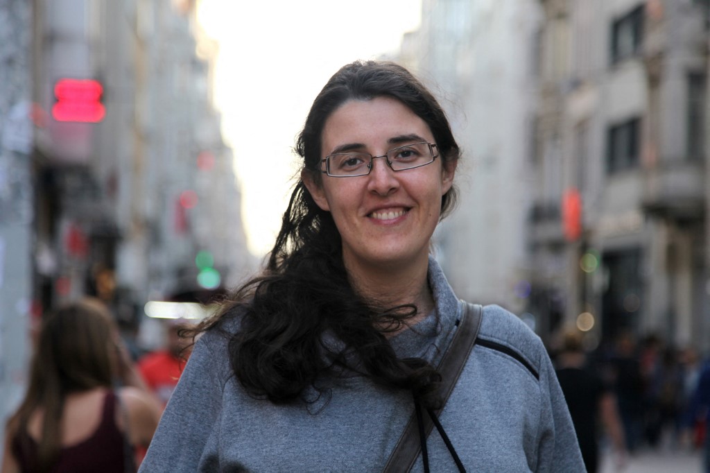 Israeli-Russian academic Elizabeth Tsurkov. [File: Ahmad Mohamad/AFP]