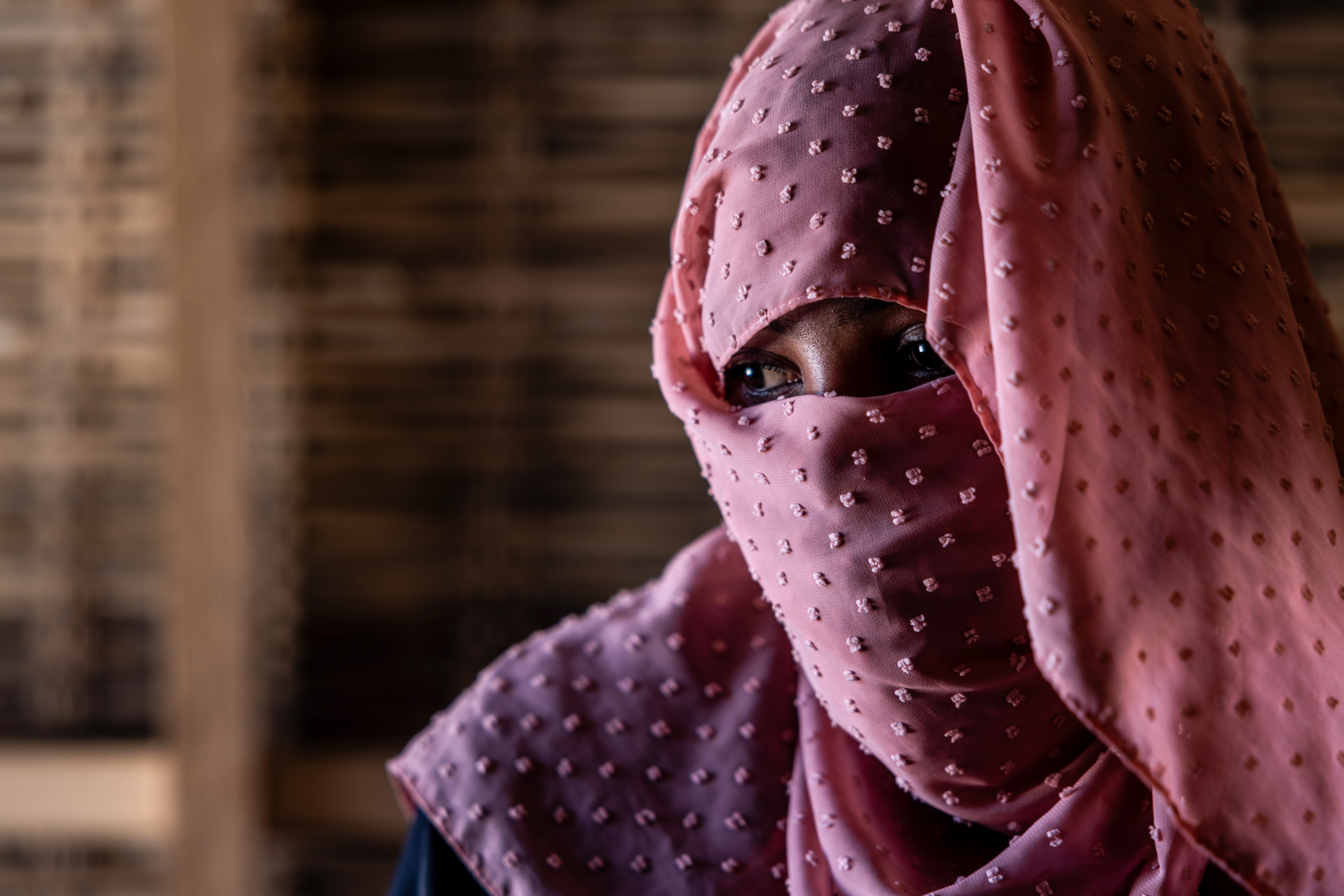 'Islam' recounts both occasions she has been raped - in Sudan and in Chad by police officers