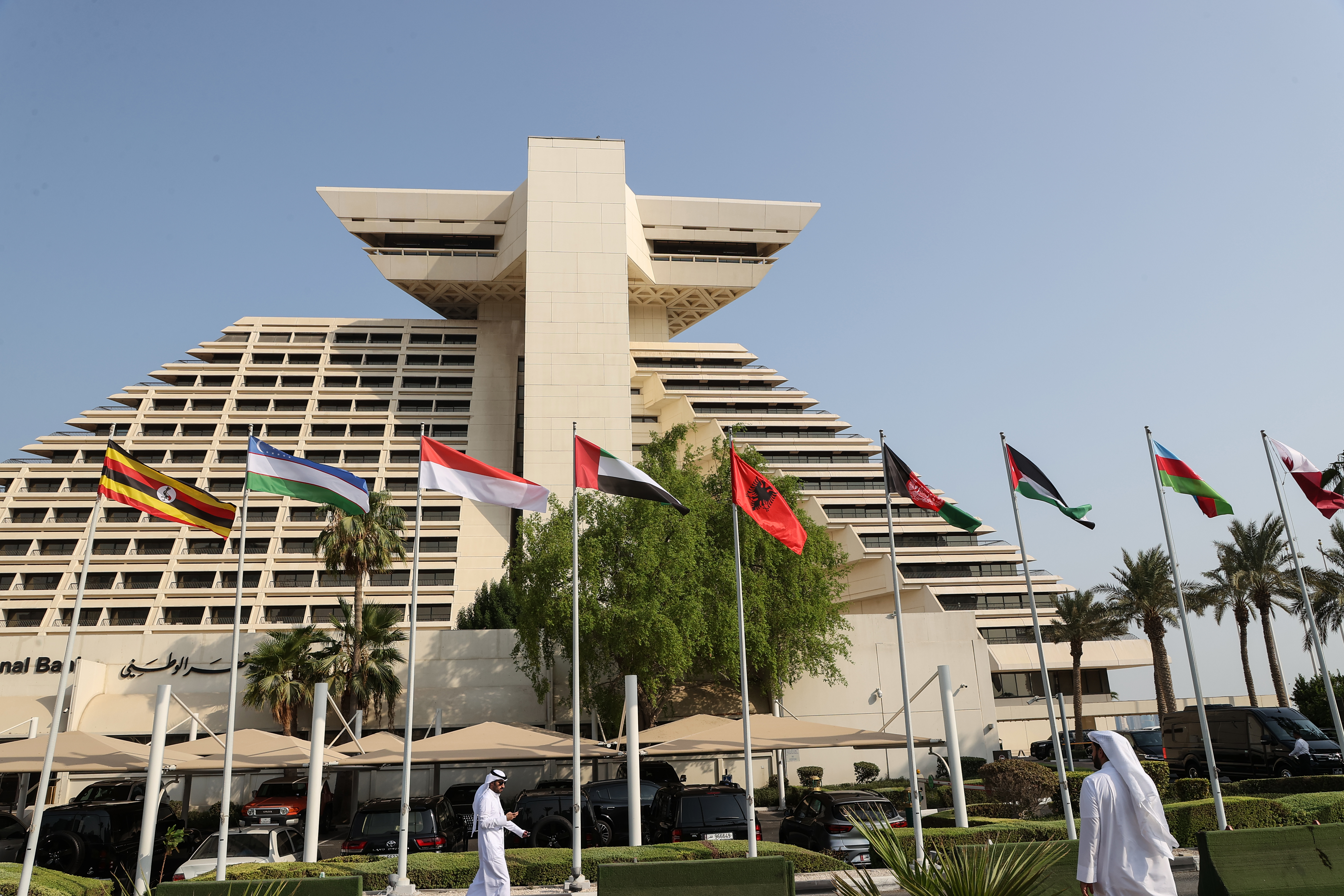 Qatar prepares to host emergency Arab-Islamic summit after Israel’s attack on Doha, at the Sheraton Hotel