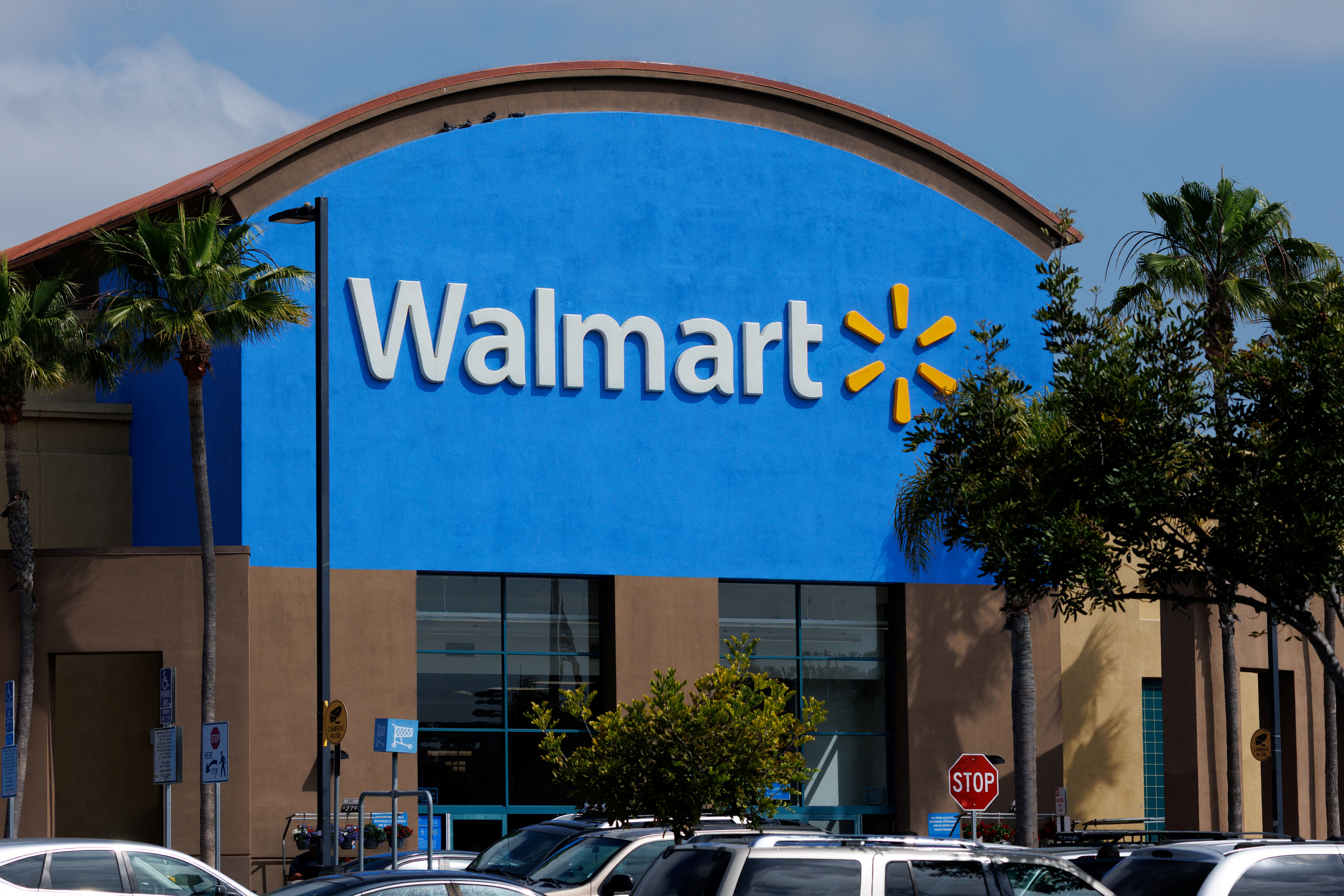 Walmart stock sank on the news of the synthetic dye phase out. As of 12:00 PM in New York (16:00 GMT) it is down by more than 1.9 percent [File: Mike Blake / Reuters ]
