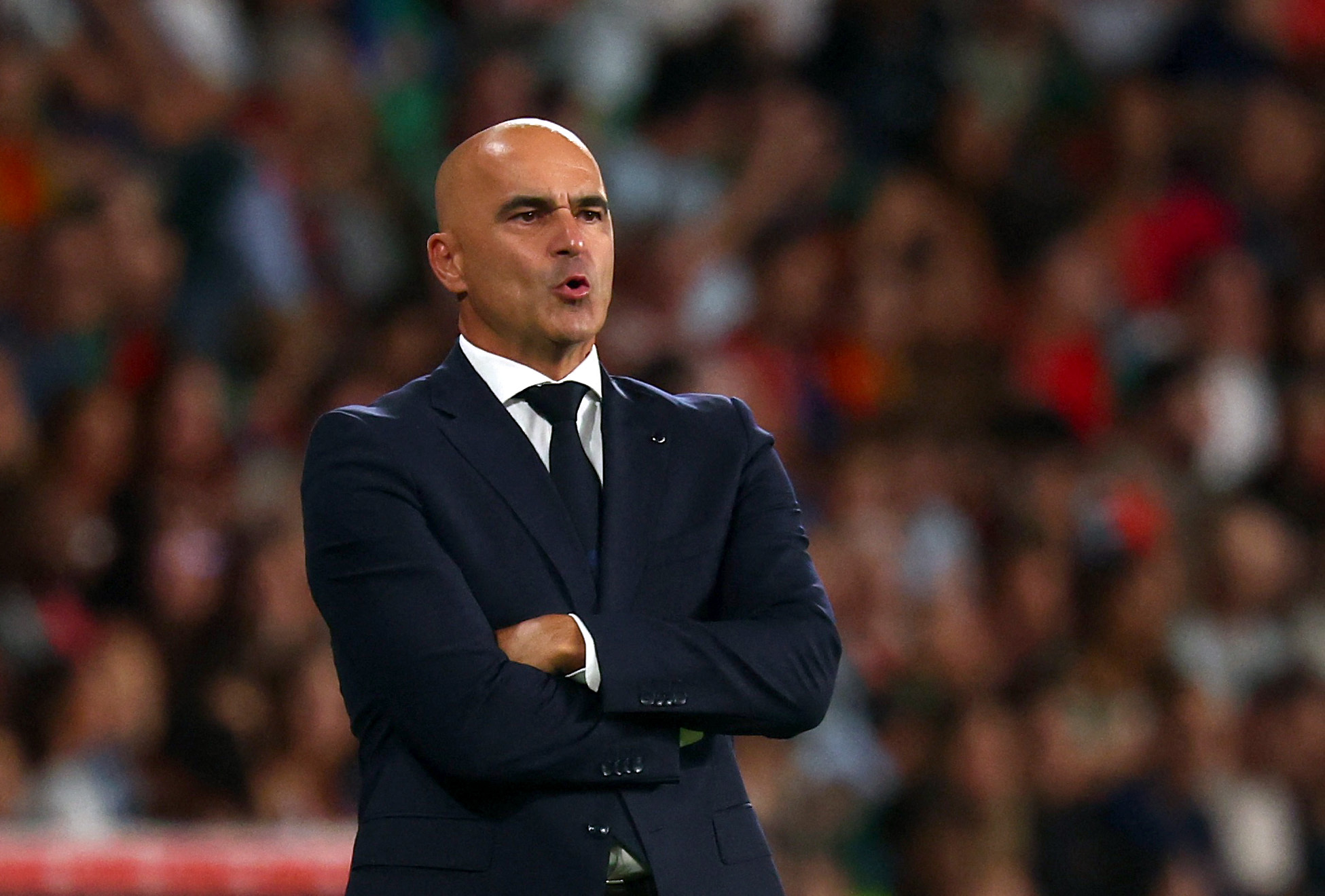 Portugal coach Roberto Martinez 