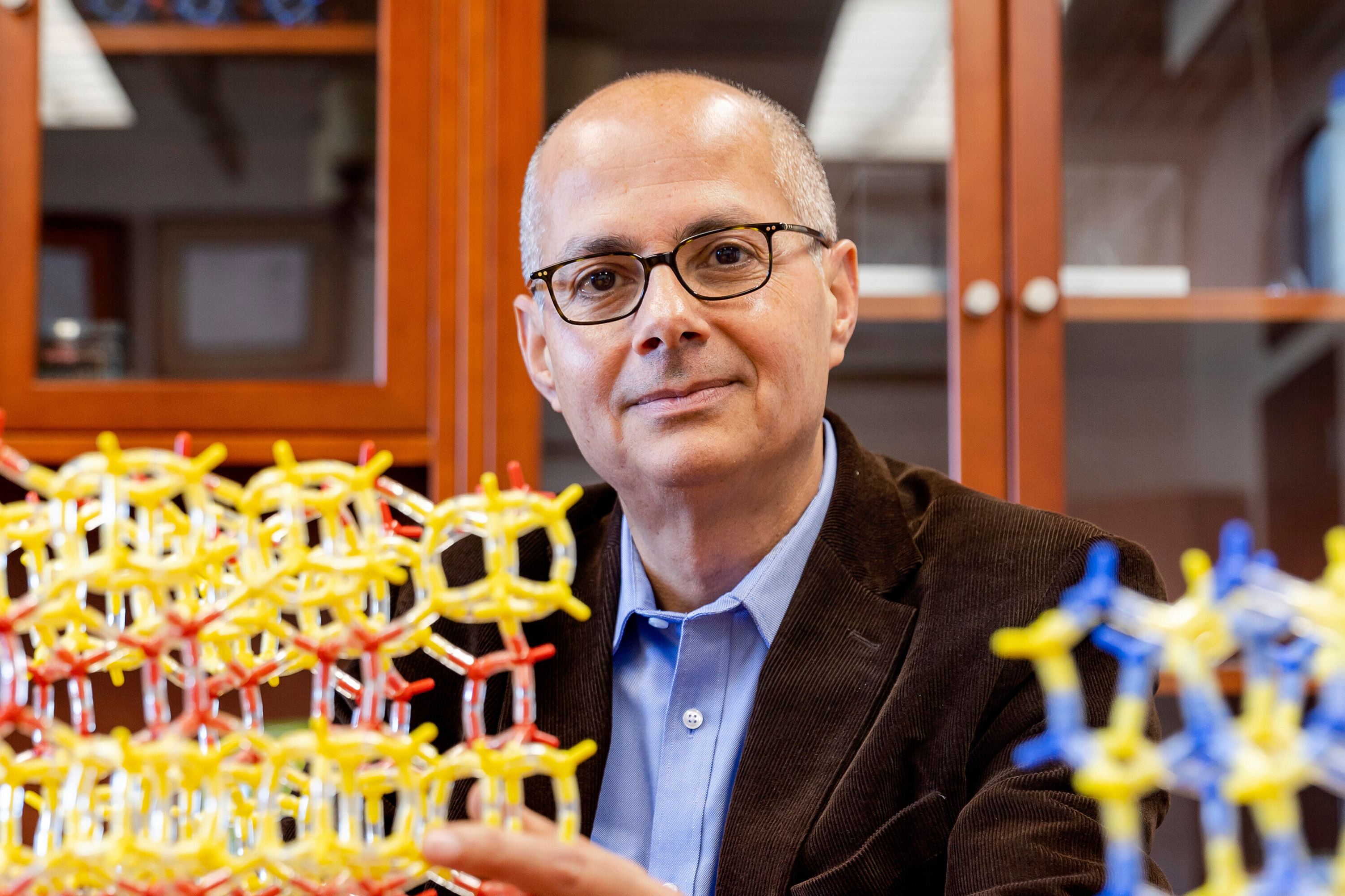 This undated image provided by the University of California, Berkeley shows Omar Yaghi, who was one of three scientists awarded the Nobel Prize in Chemistry. [Brittany Hosea-Small, University of California, Berkeley via AP] (AP)