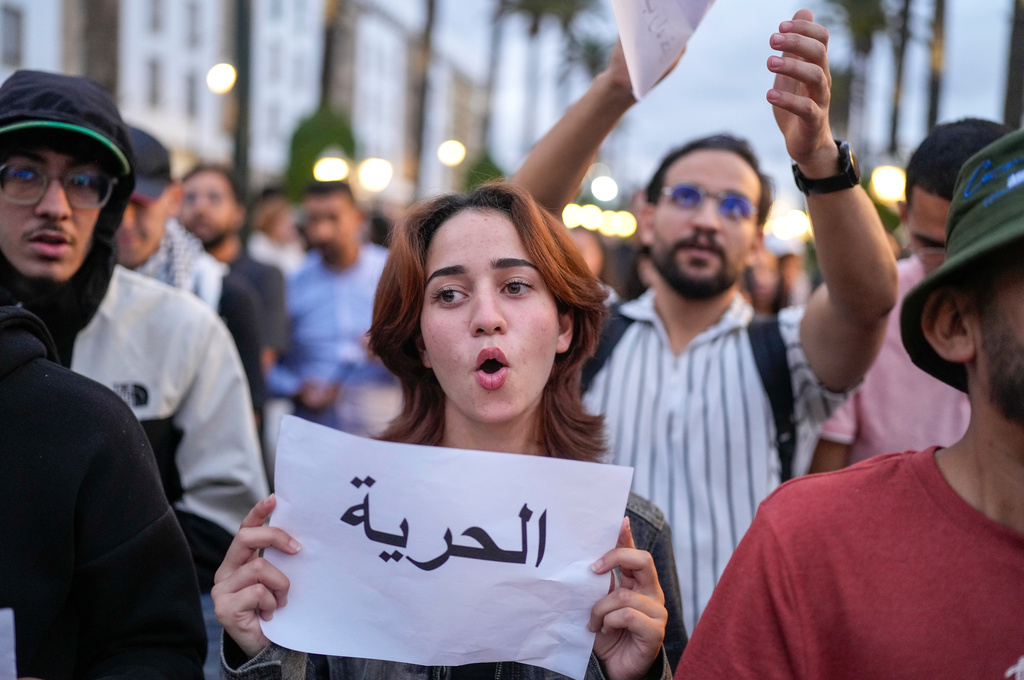 Morocco protest