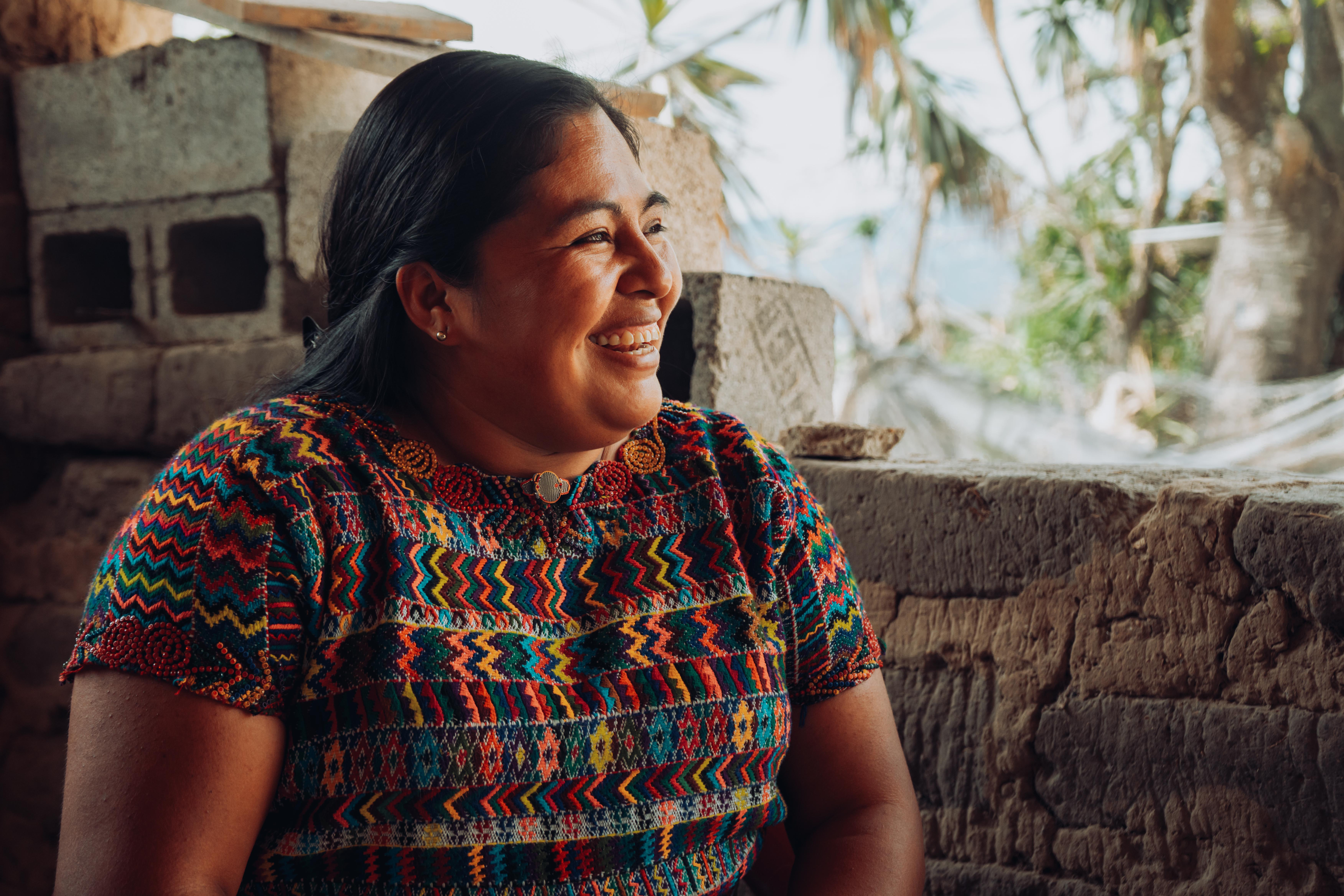 “Many women suffer from a lack of love and respect,” says Reina from San Miguel Chicaj. “We need to know ourselves, value ourselves, and strengthen our self-esteem.”