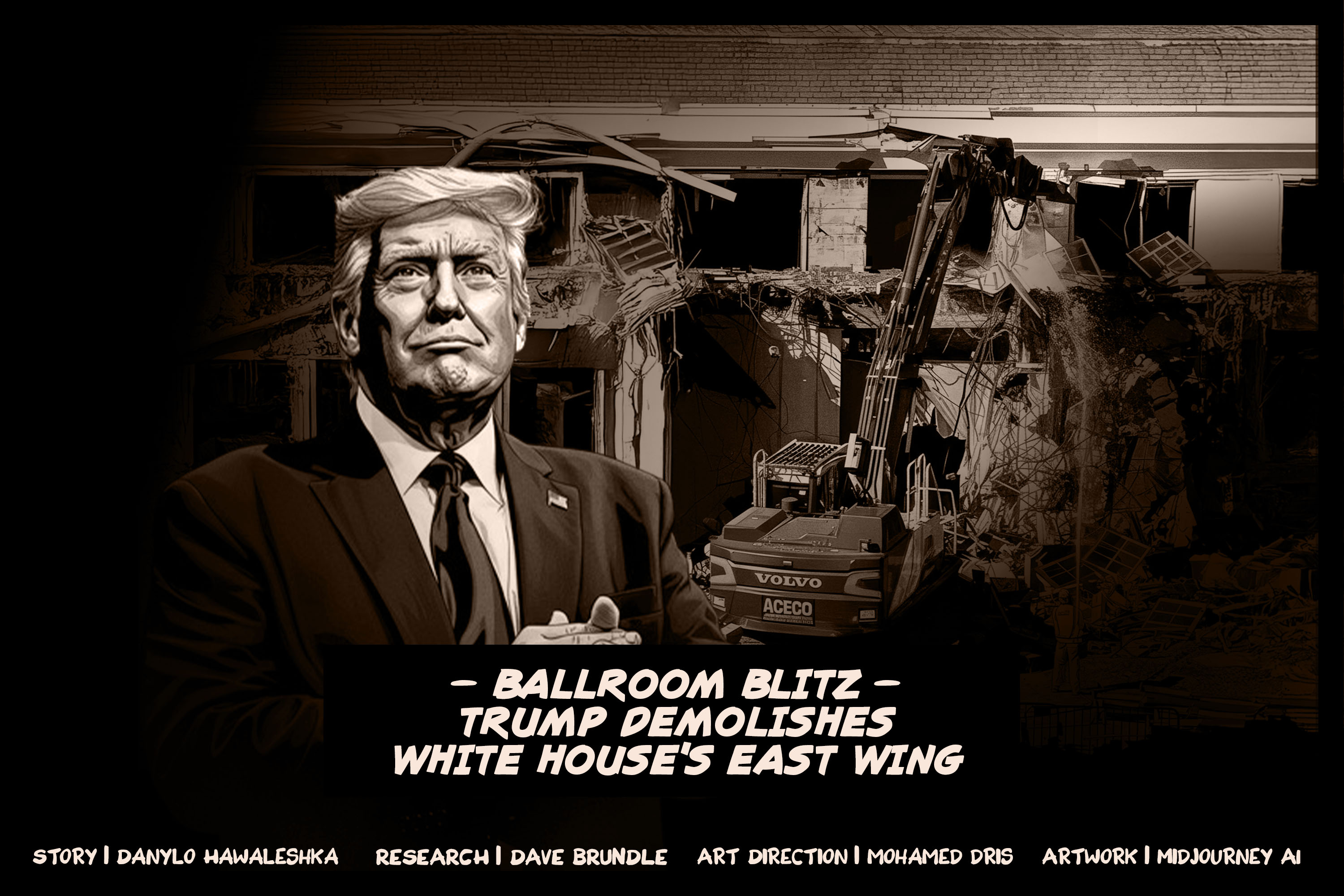 Ballroom blitz: Trump demolishes White House’s East Wing
