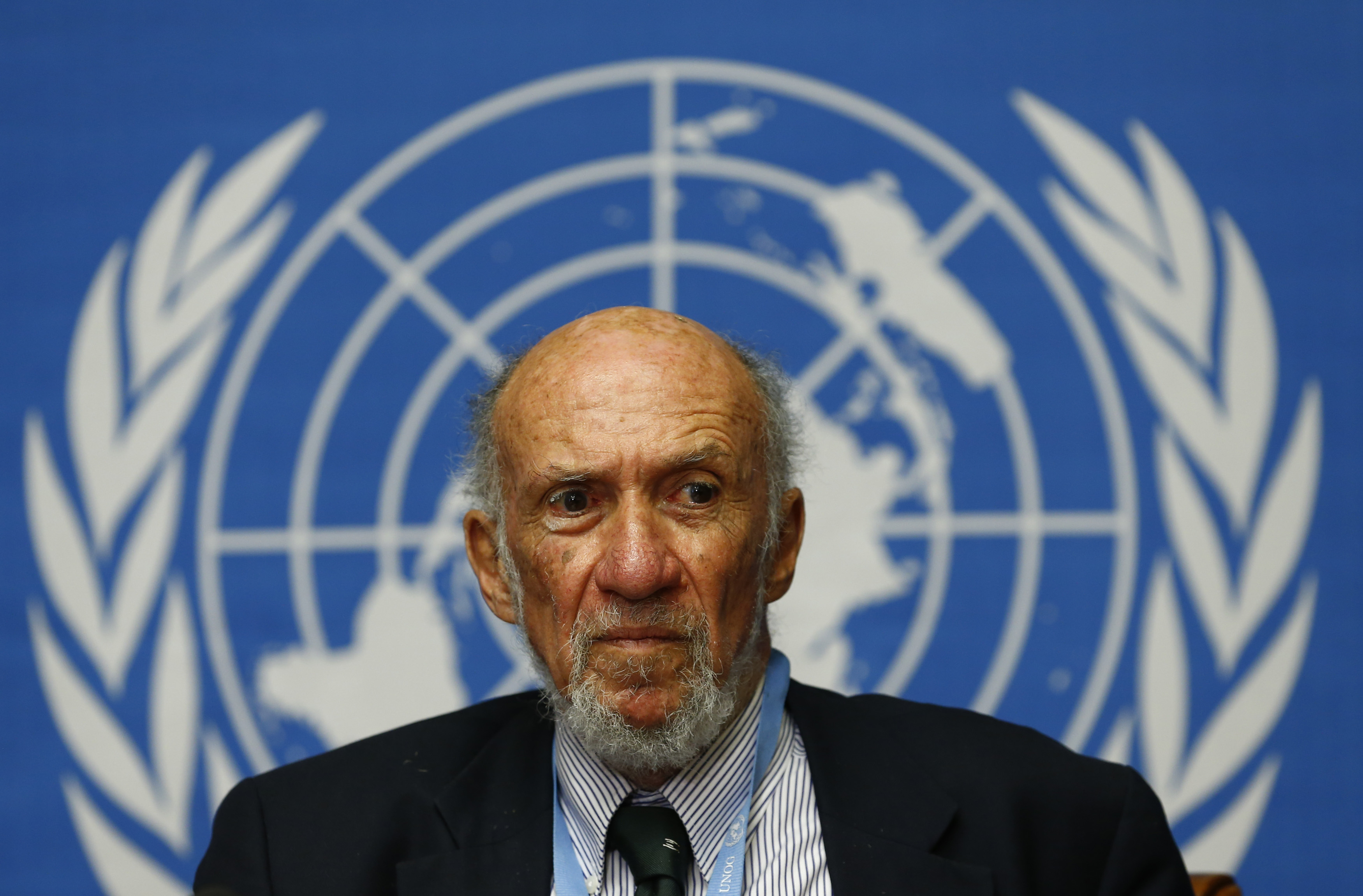Former UN special rapporteur on human rights in the occupied Palestinian territory Richard Falk