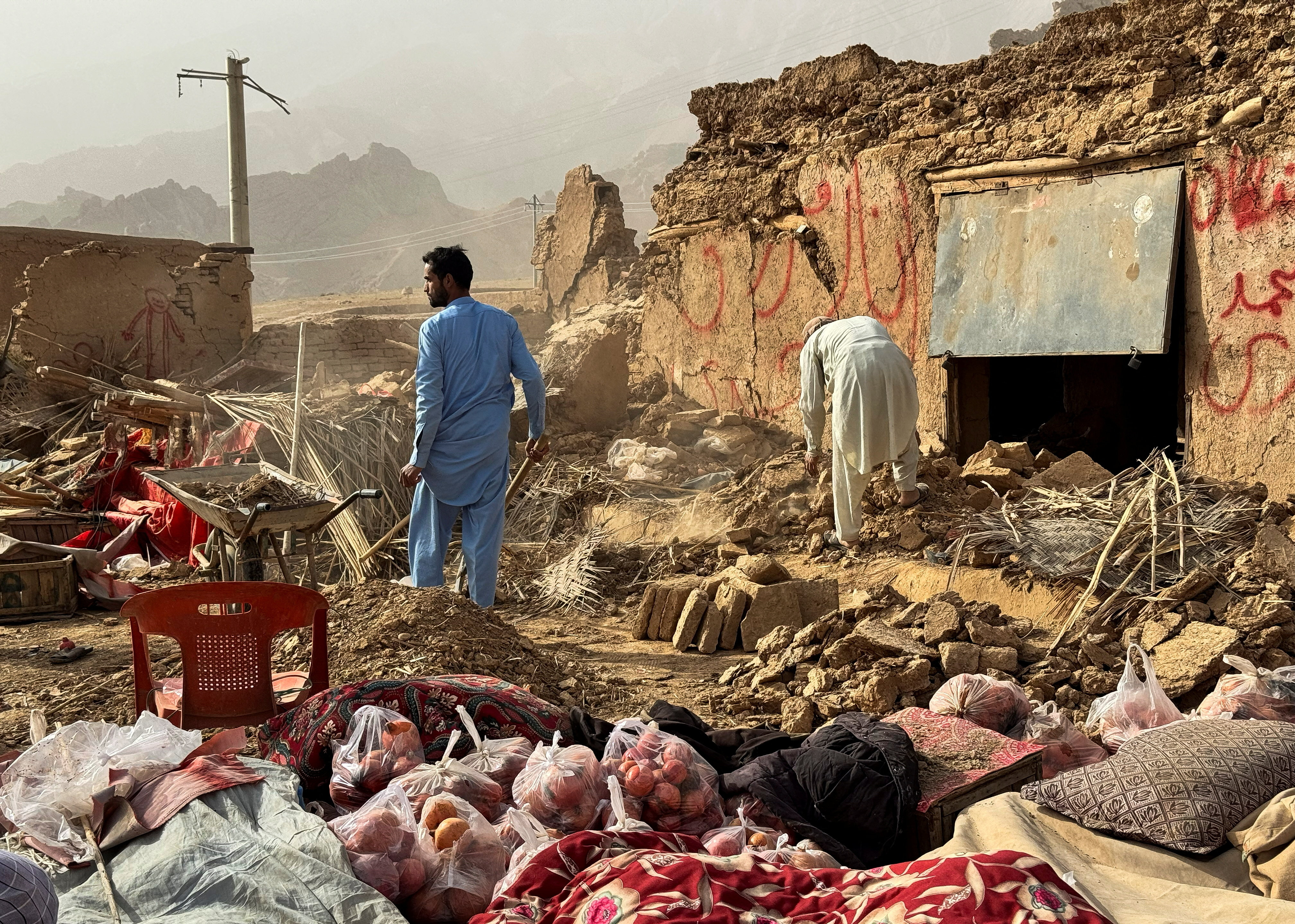 A powerful 6.3 magnitude earthquake has shaken northern Afghanistan, killing at least 20 people and injuring over 500.