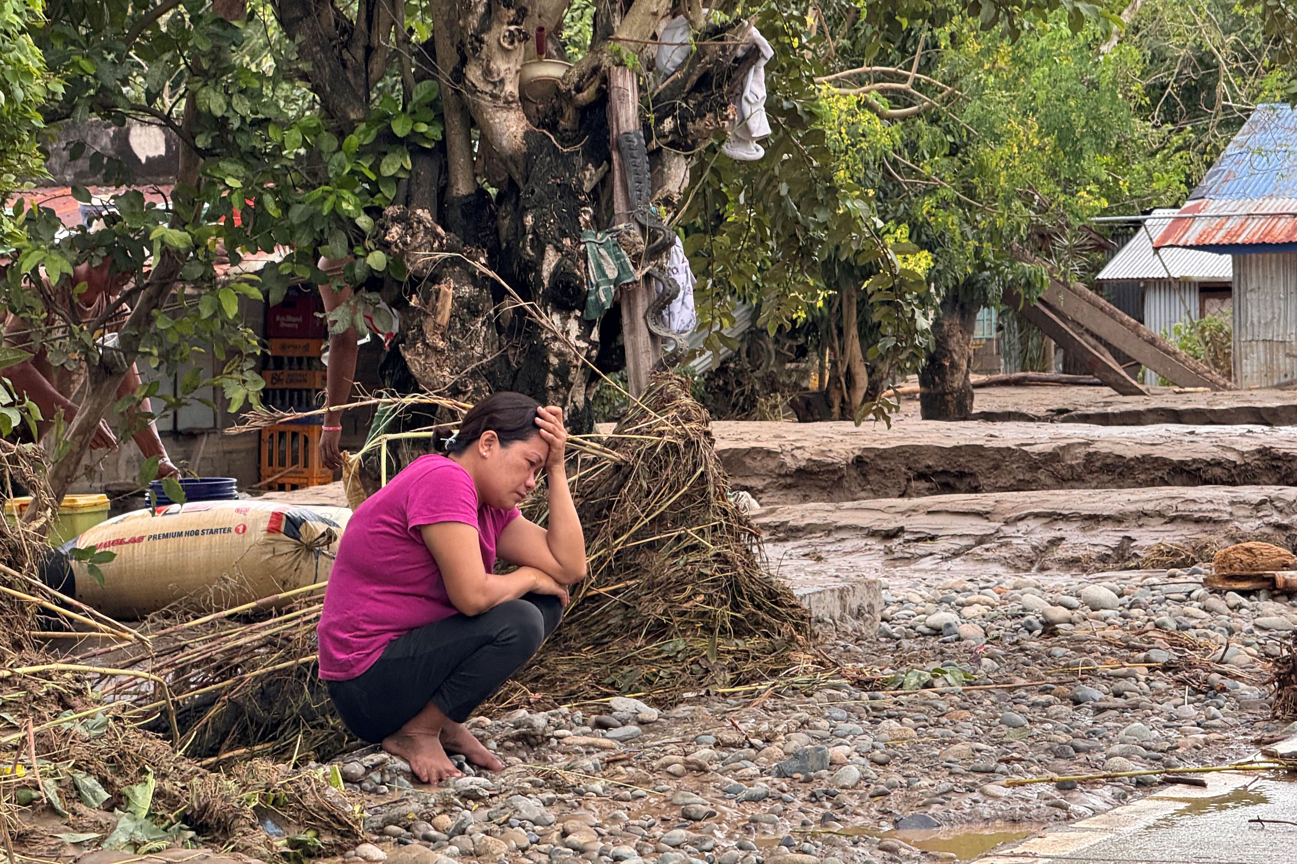Aftermath of Typhoon Fung-wong in Philippines