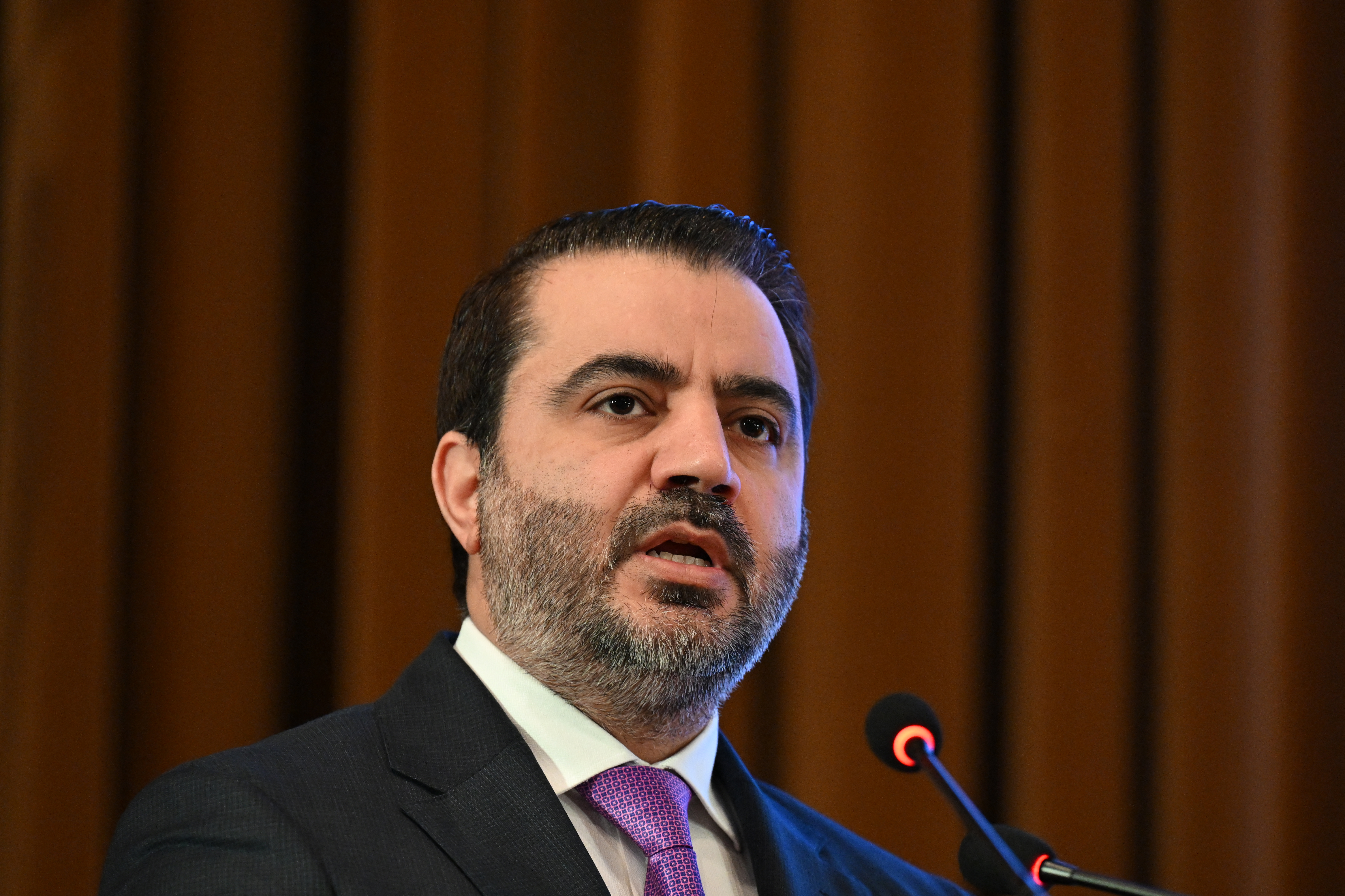 Syrian Minister of Foreign Affairs and Expatriates Asaad Al-Shaibani