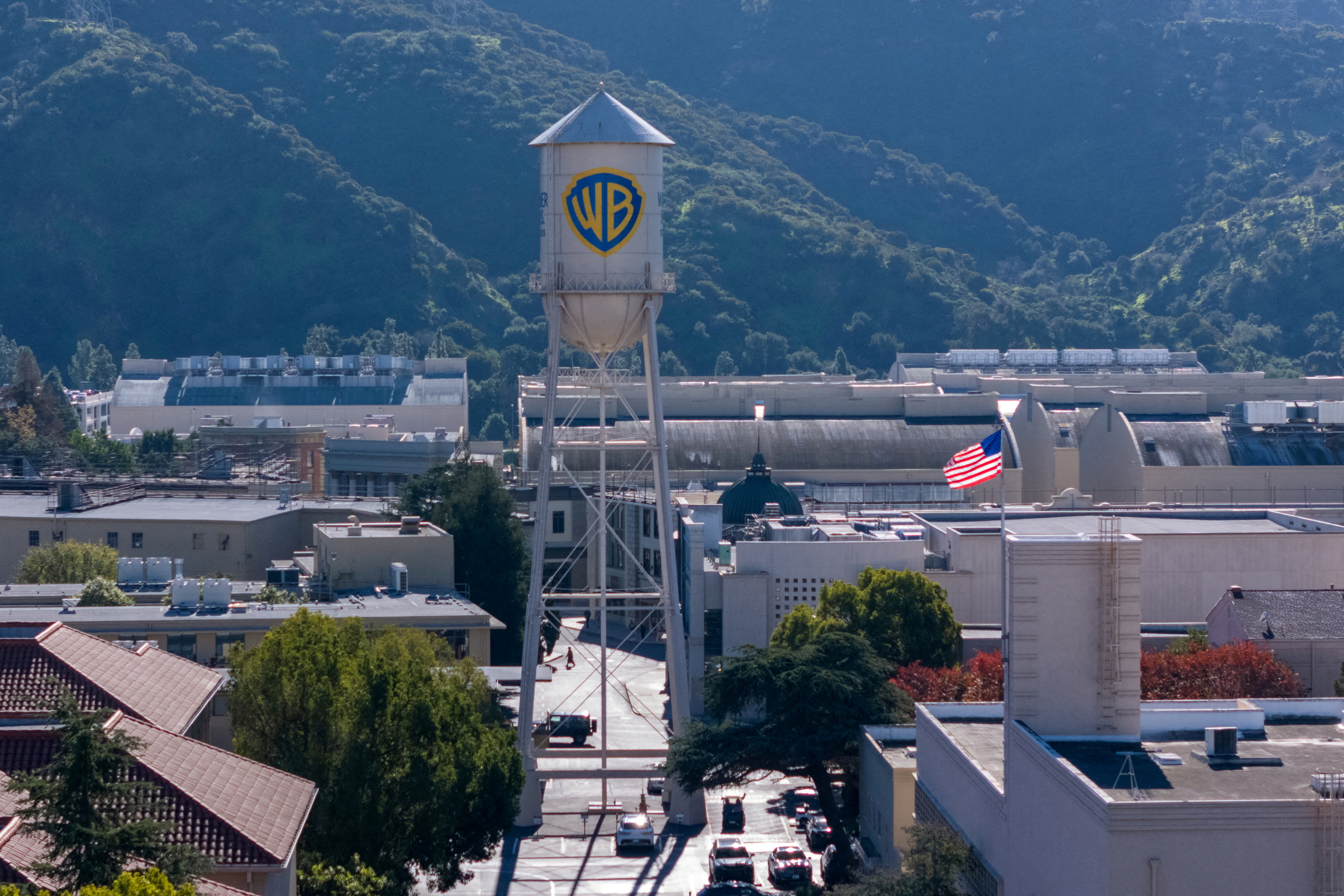 News of the board decision sent both Warner Bros. Discovery and Paramount-Skydance’s stock tumbling while it sent Netflix stock surging [File: Mike Blake/Reuters]