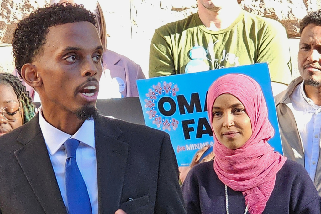 Omar Fateh and Ilhan Omar