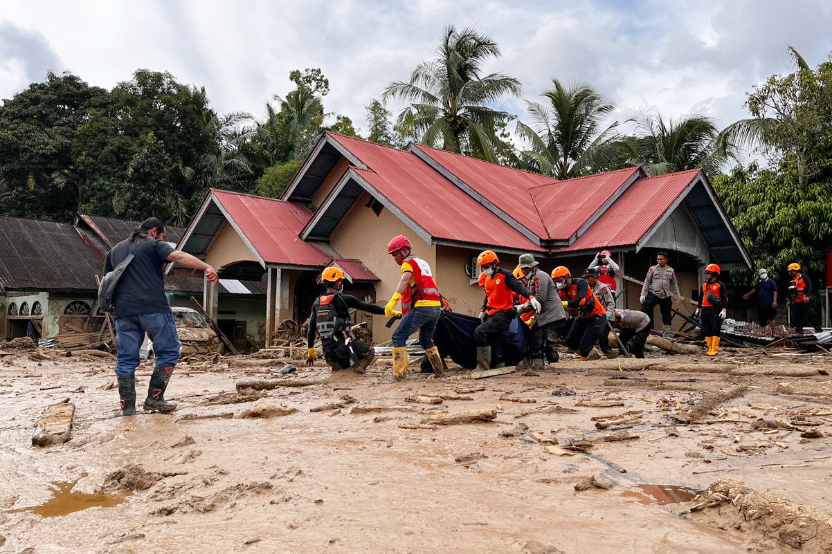Indonesia Extreme Weather Asia Flooding