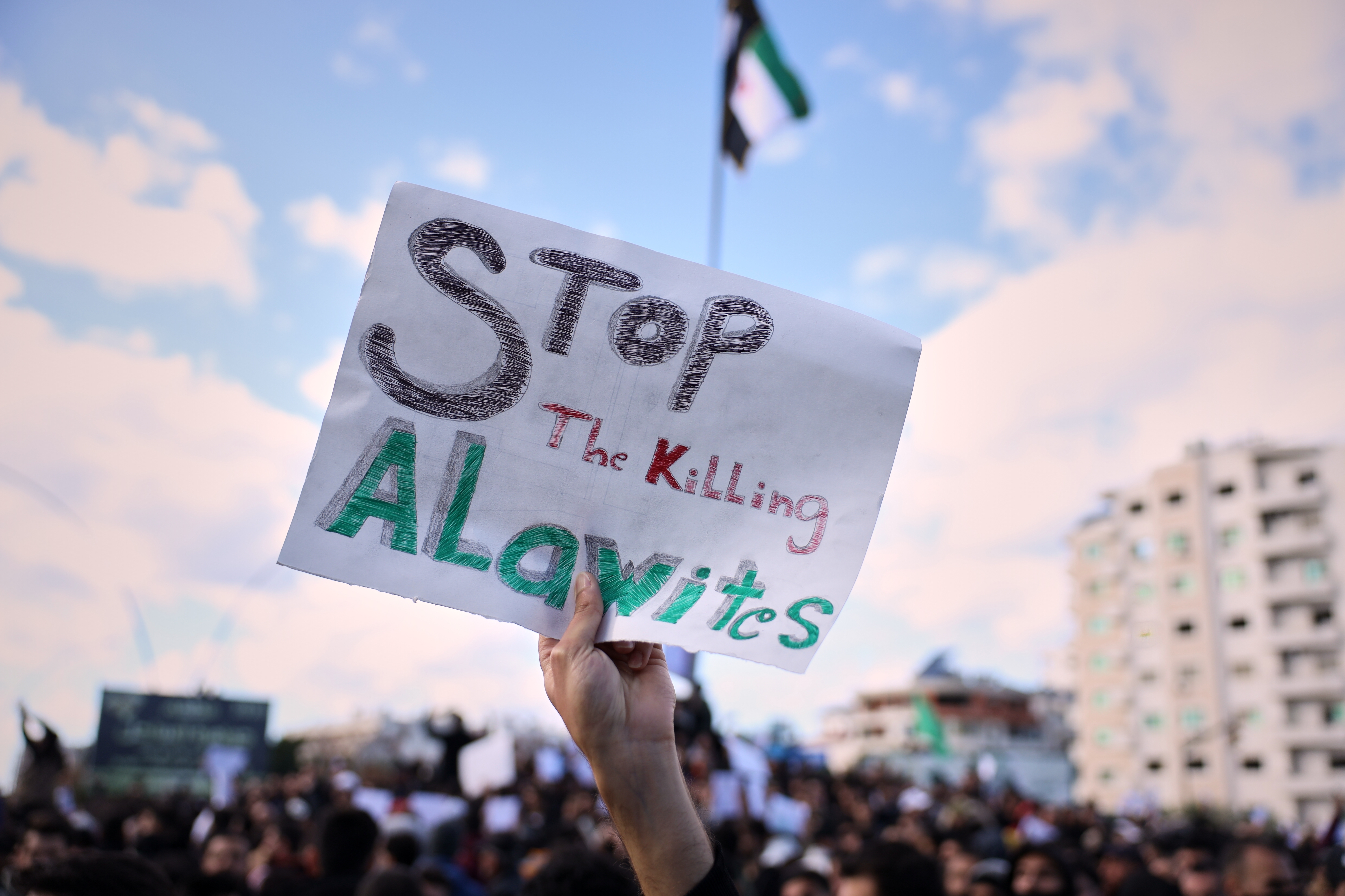 Syrian Alawites protest