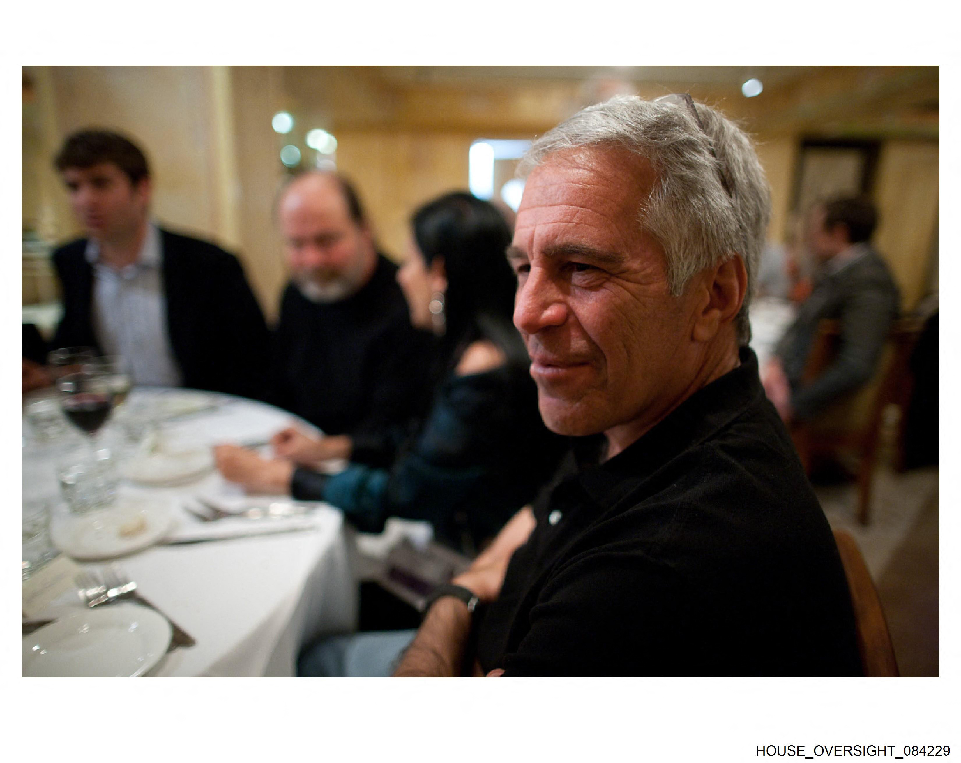 This undated and unlocated handout image released by Democrats on the House Oversight Committee on December 18, 2025 shows late convicted sex offender Jeffrey Epstein (R).