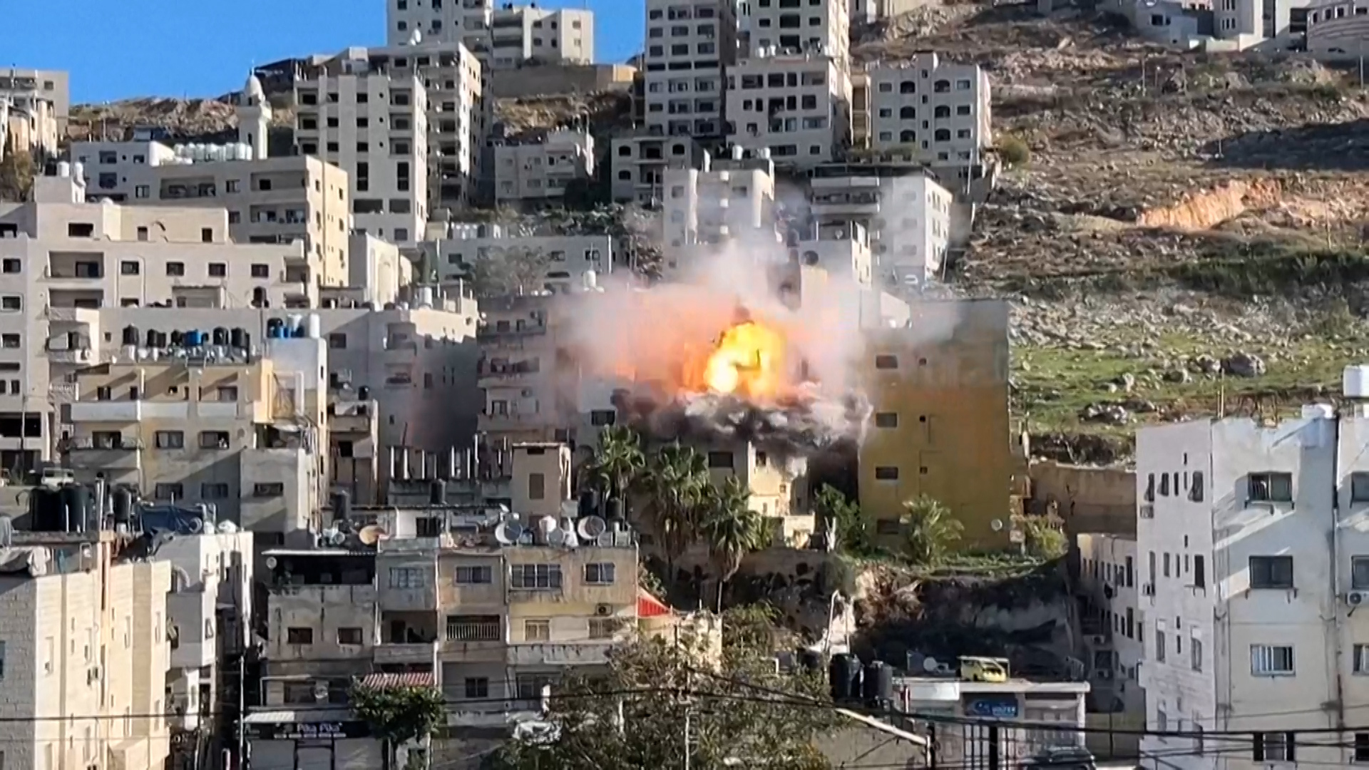 Israeli forces blow up Palestinian prisoner’s home in Nablus