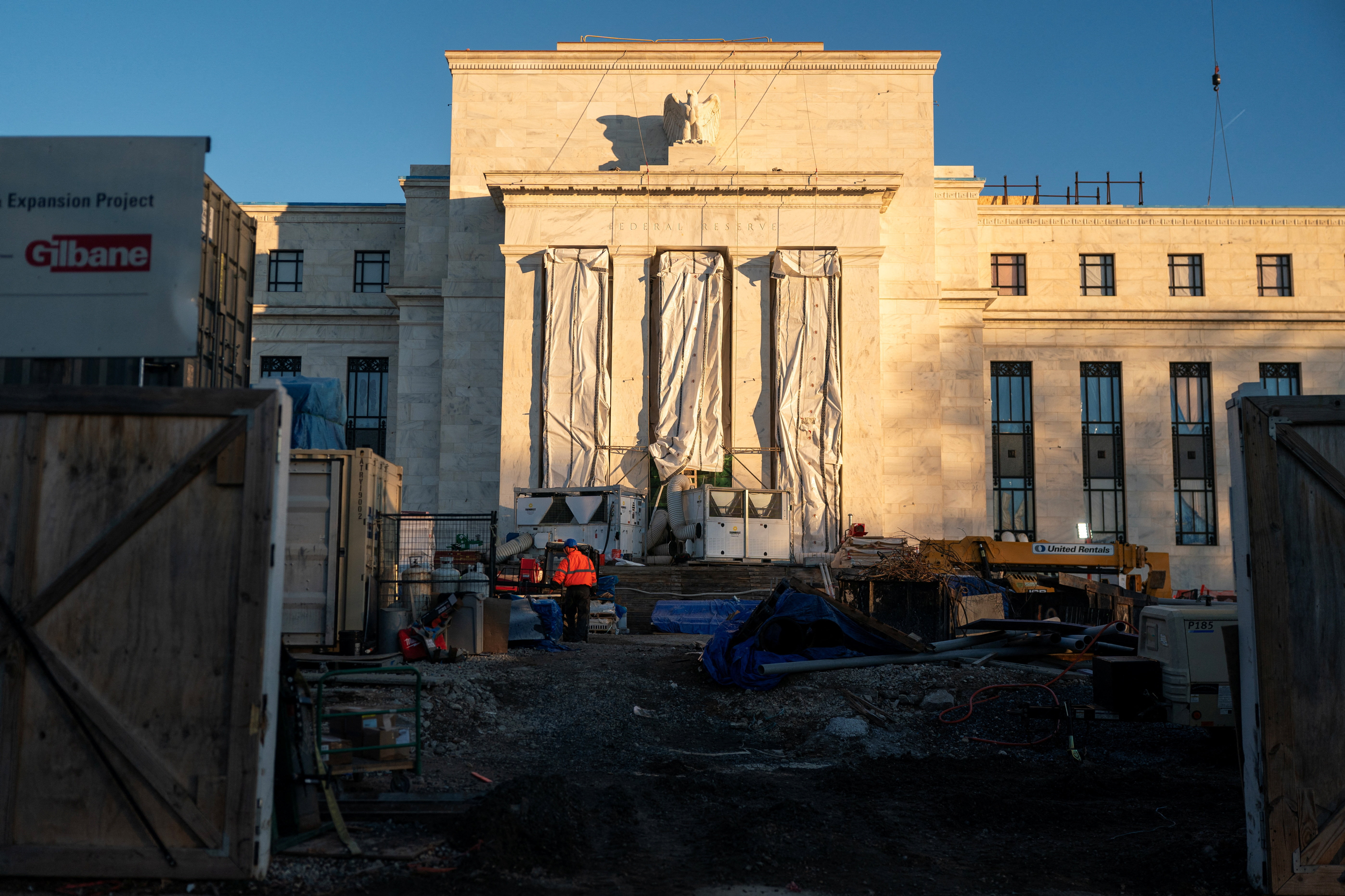 The decision comes despite ongoing political pressure as US President Donald Trump has called for more aggressive interest rate cuts [File:Nathan Howard/Reuters]