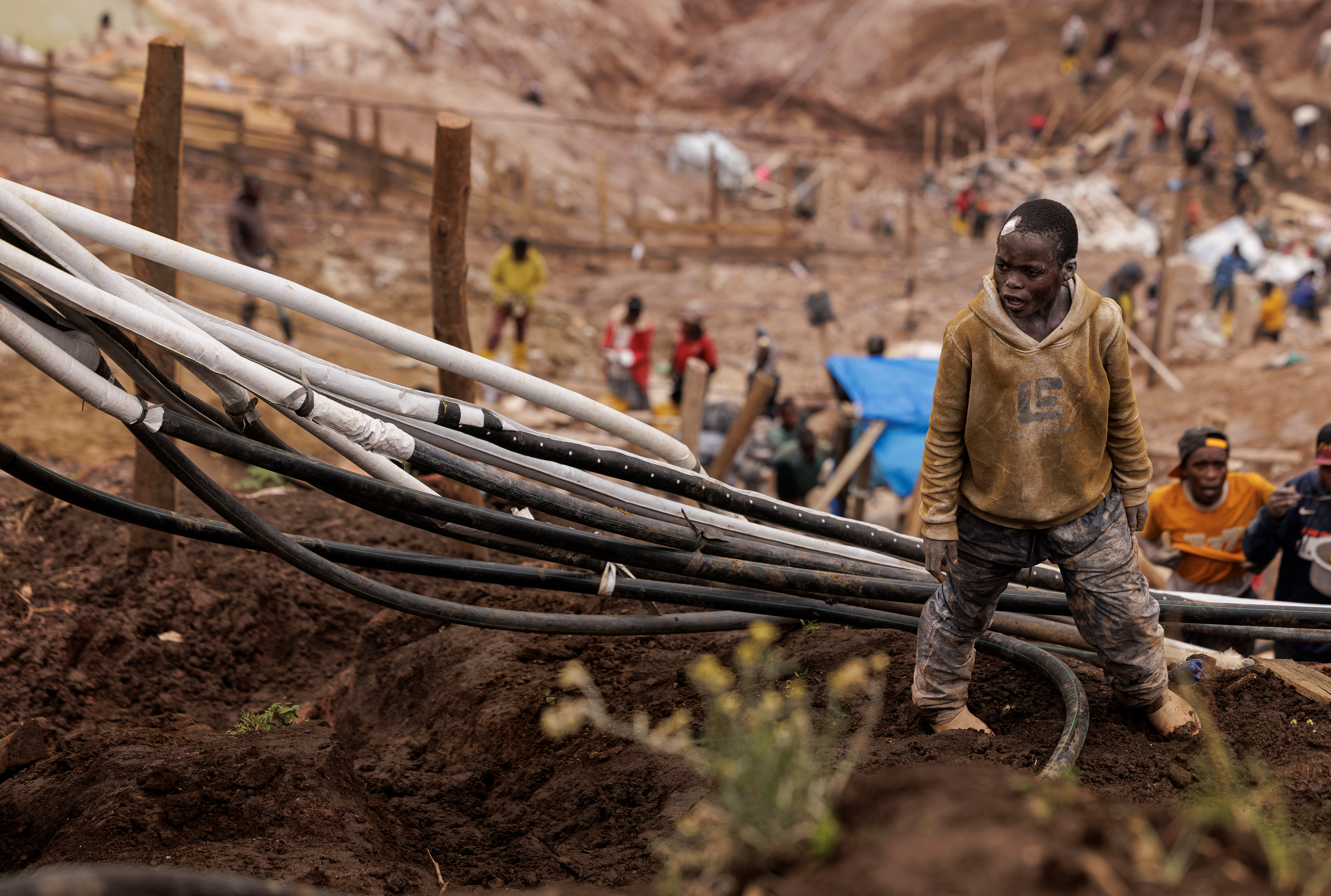 Child miner DRC