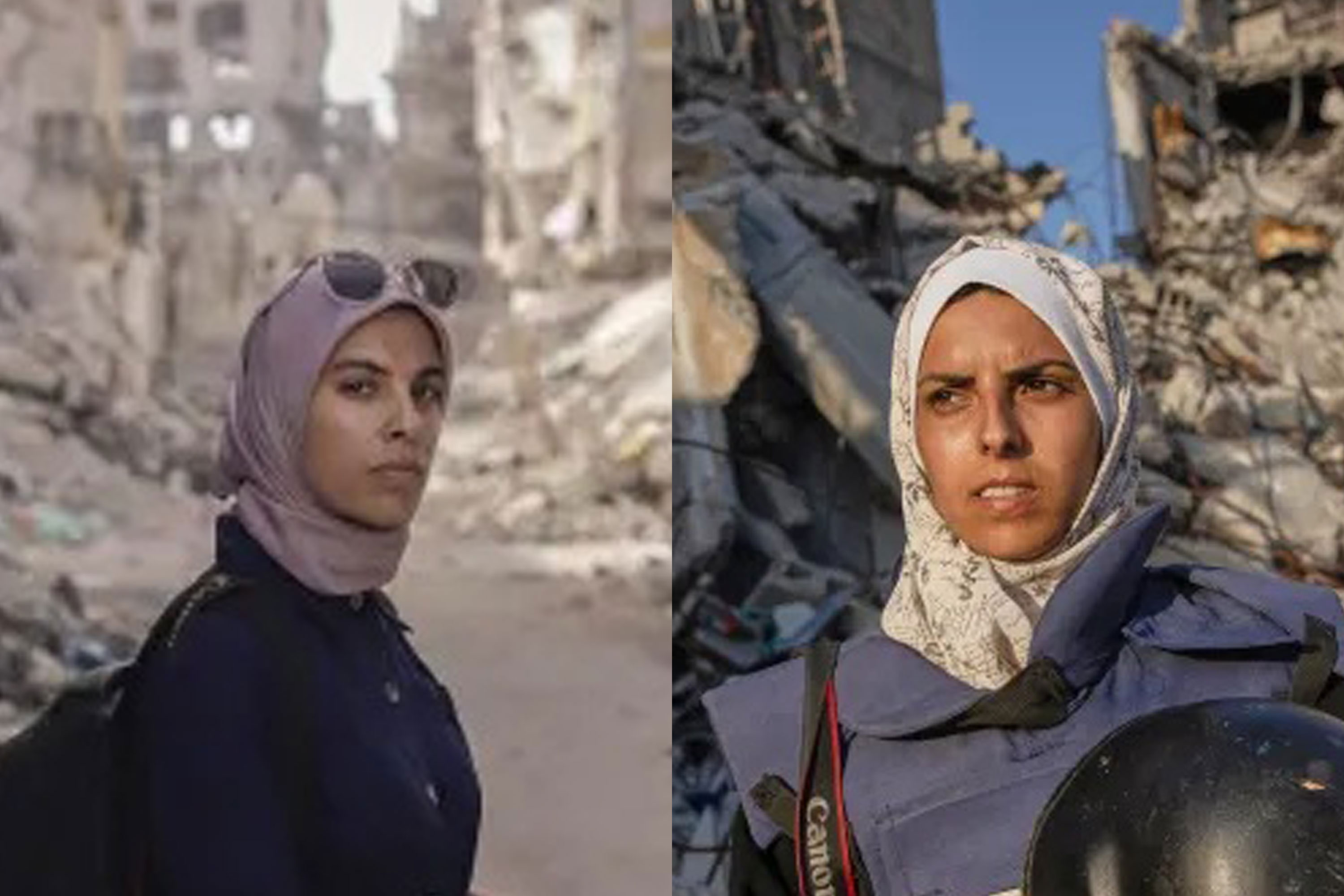 Fatima Hassouna and Mariam Abu Daqqa