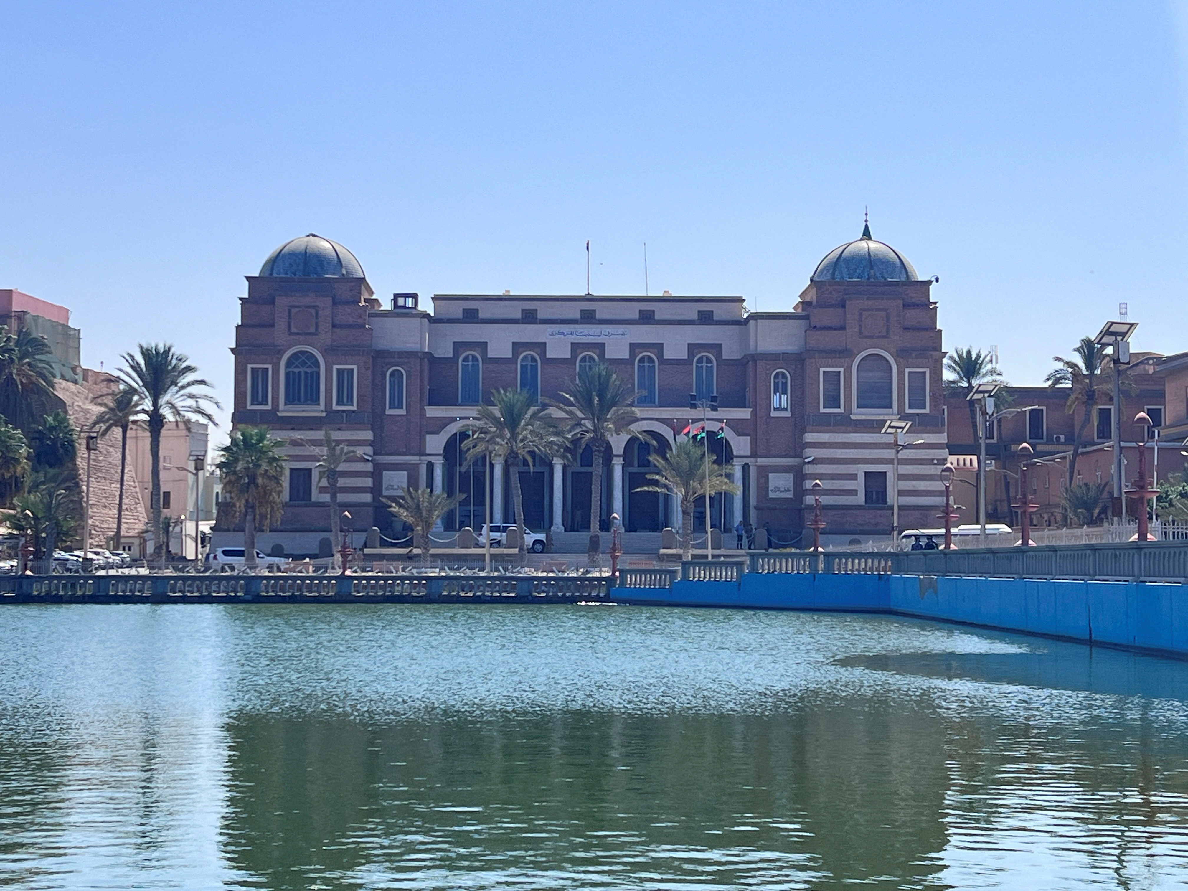 A view of the Central Bank of Libya in Tripoli, Libya, August 26, 2024. REUTERS/Aymen Sahli