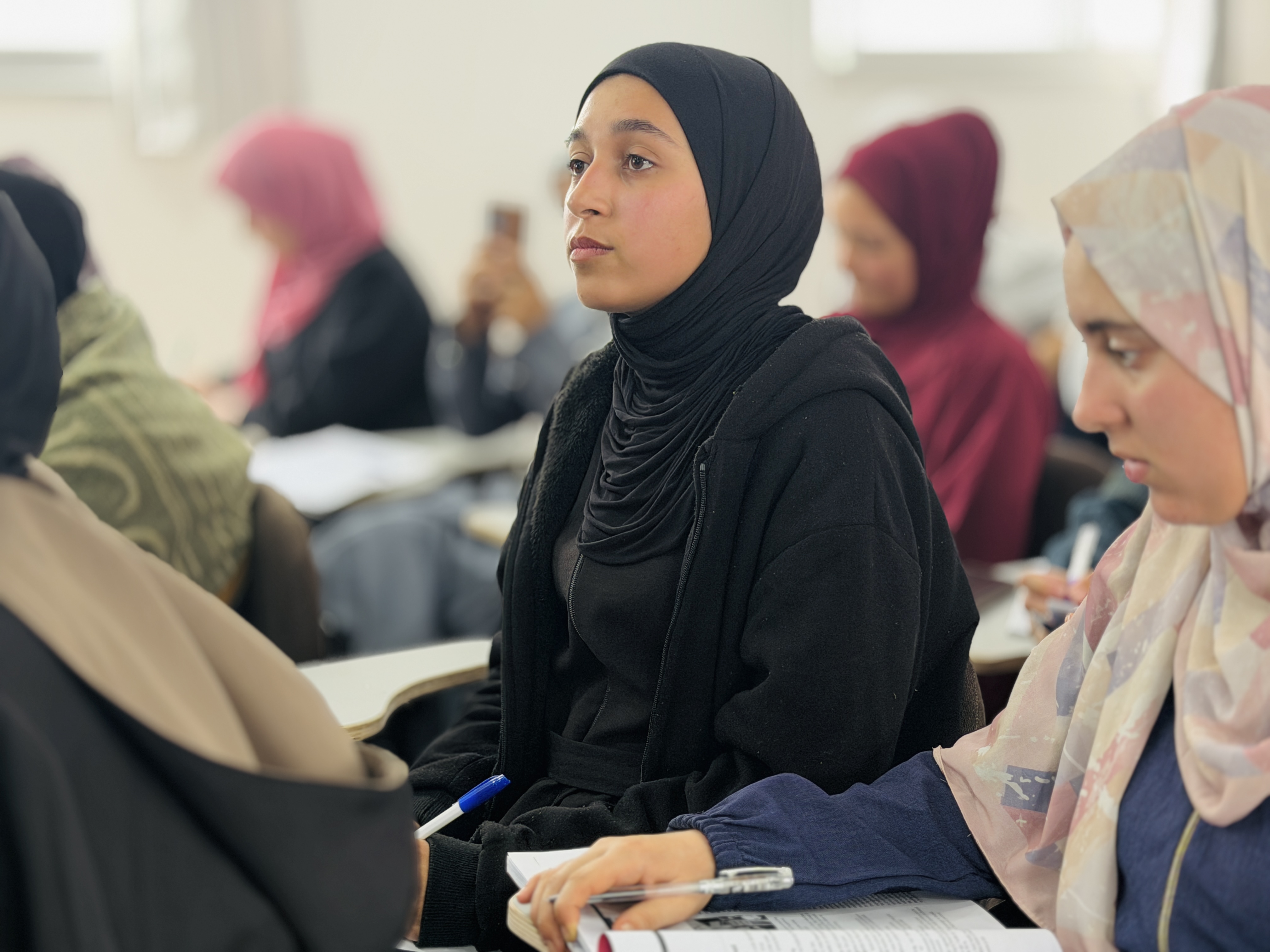 Mariam Nasr, 20. A first-year nursing student. (Courtesy of Scholars Without Borders team)