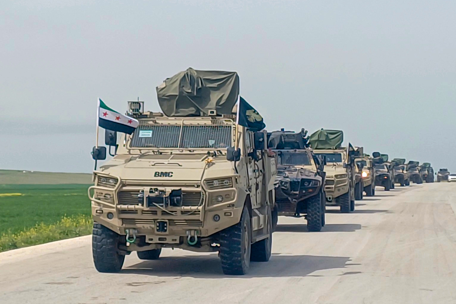 Qasrak Air Base comes under the control of the Syrian army