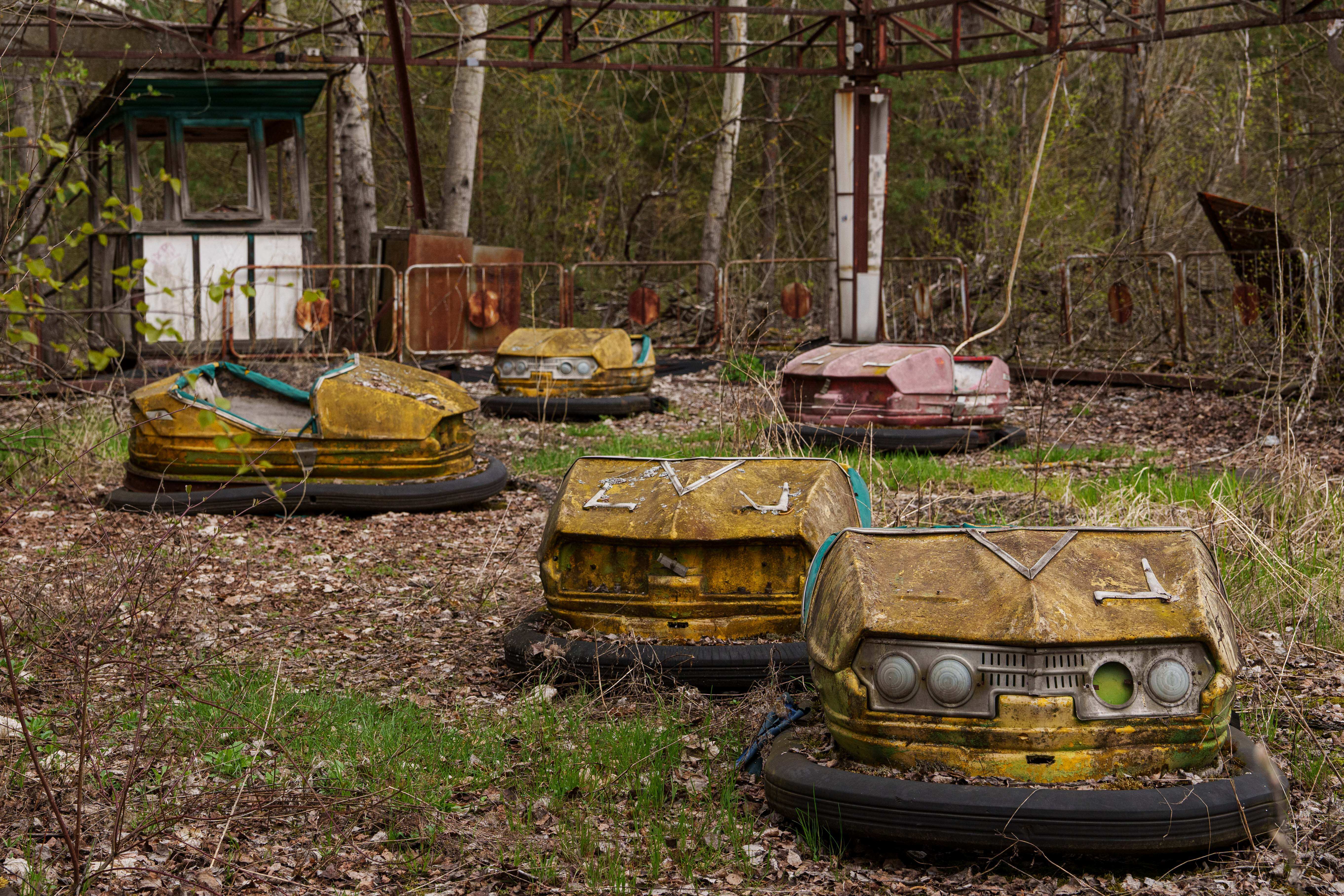 Survivors return to Chernobyl, 40 years after devastating explosion