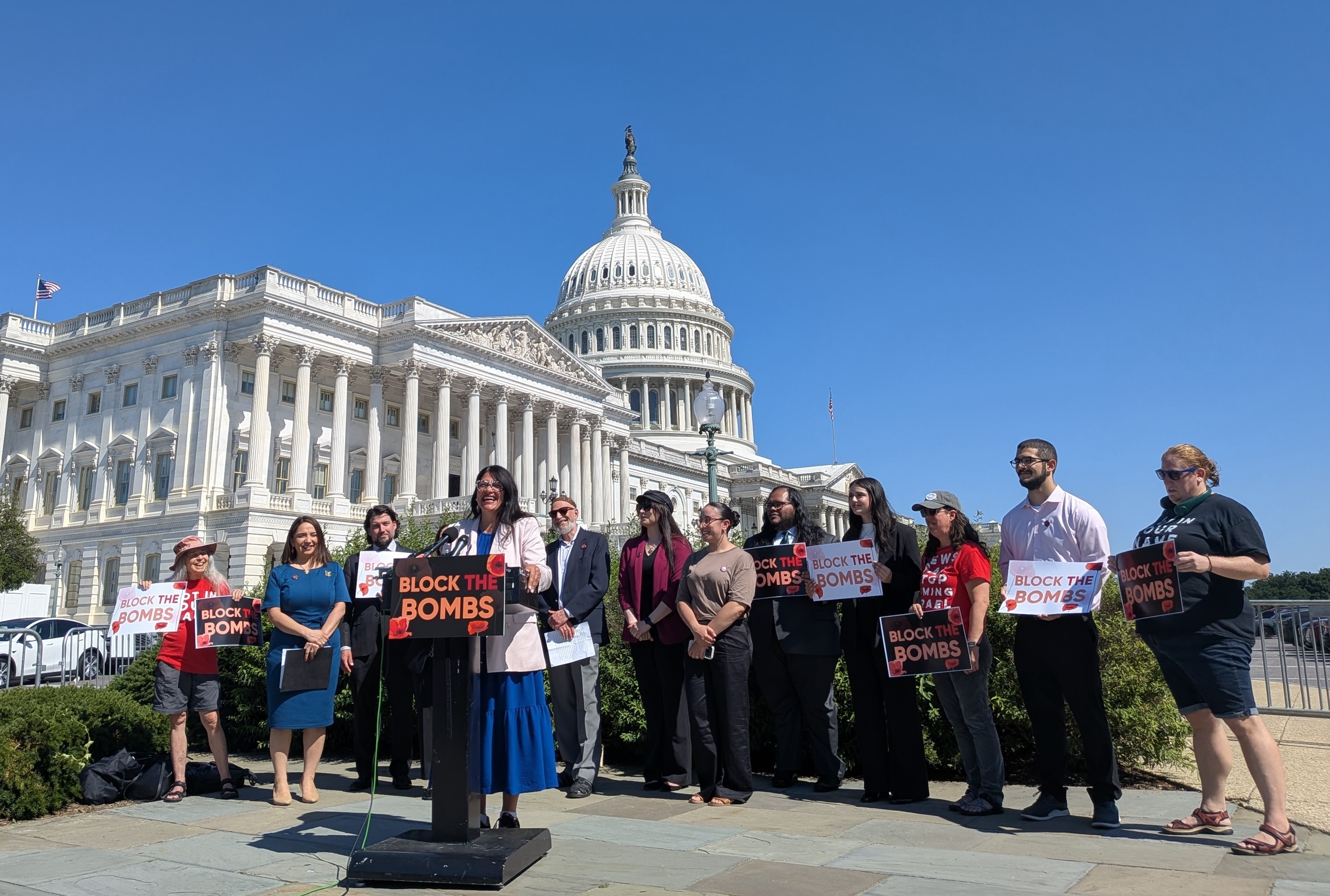 Rashida Tlaib news conference