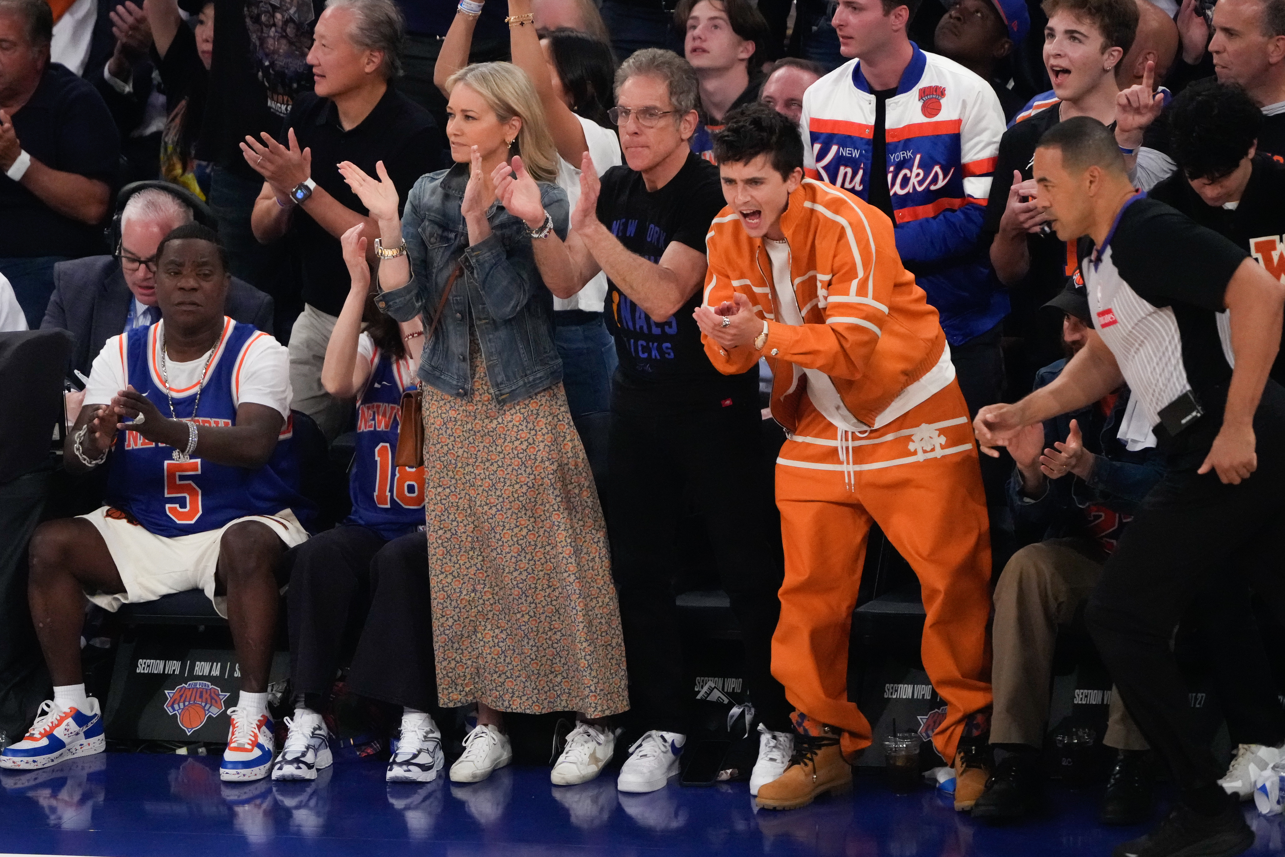 Trump courts boos at historic New York NBA Finals appearance