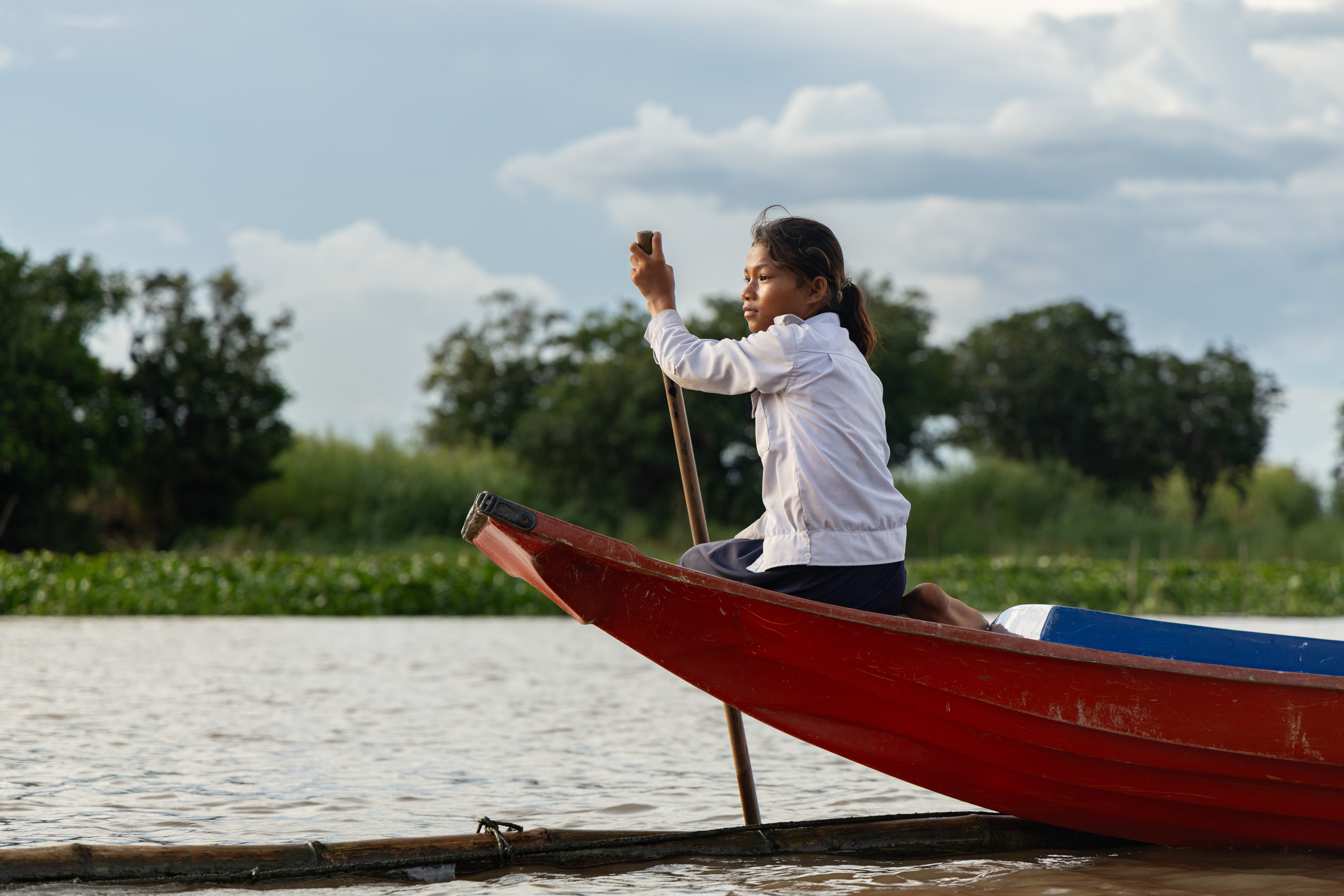 Rising energy prices disrupt education on Cambodia’s Tonle Sap lake
