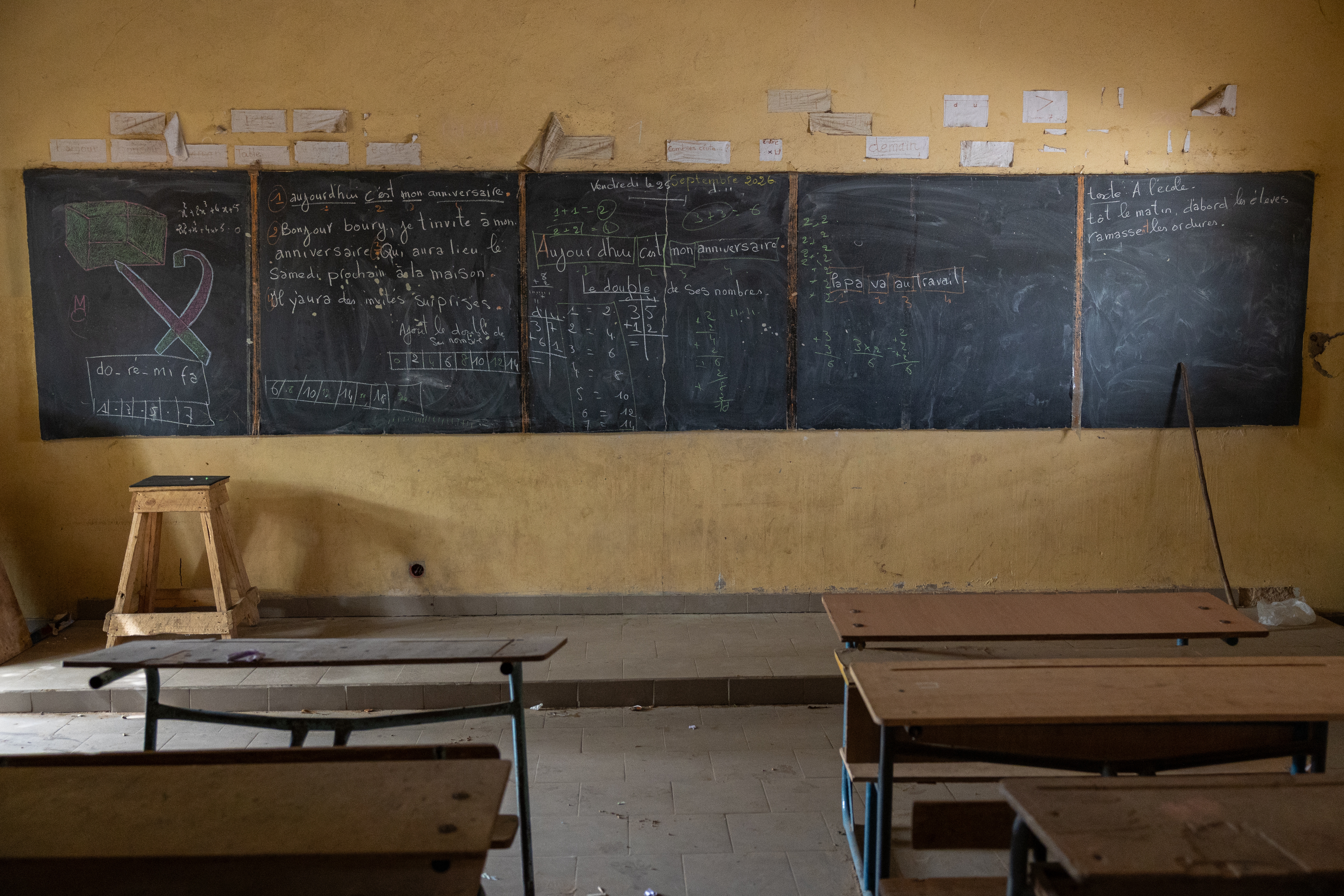 Dakar community unites to clean school ahead of academic year