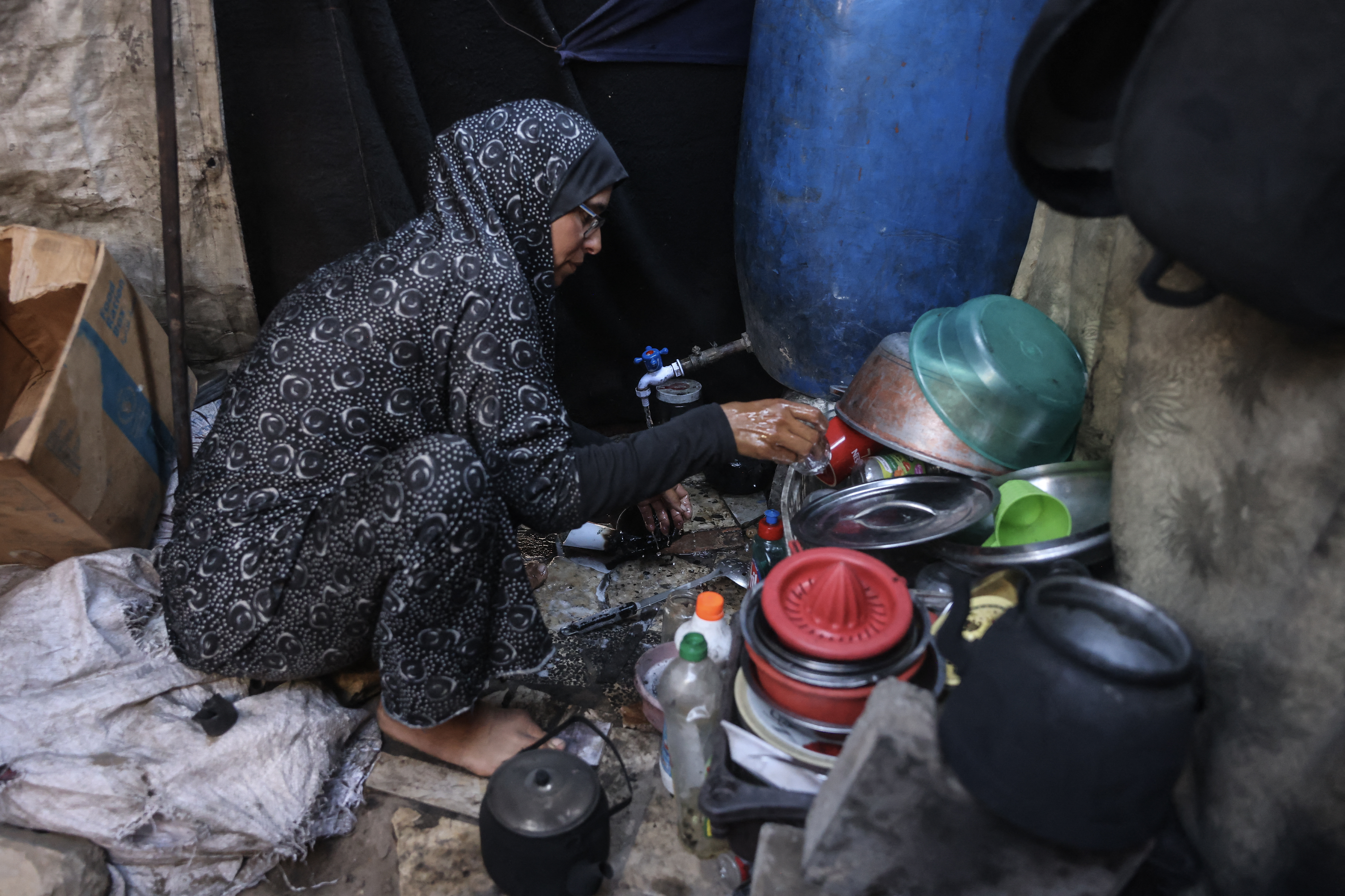 Gaza mothers endure endless lines as famine fears persist
