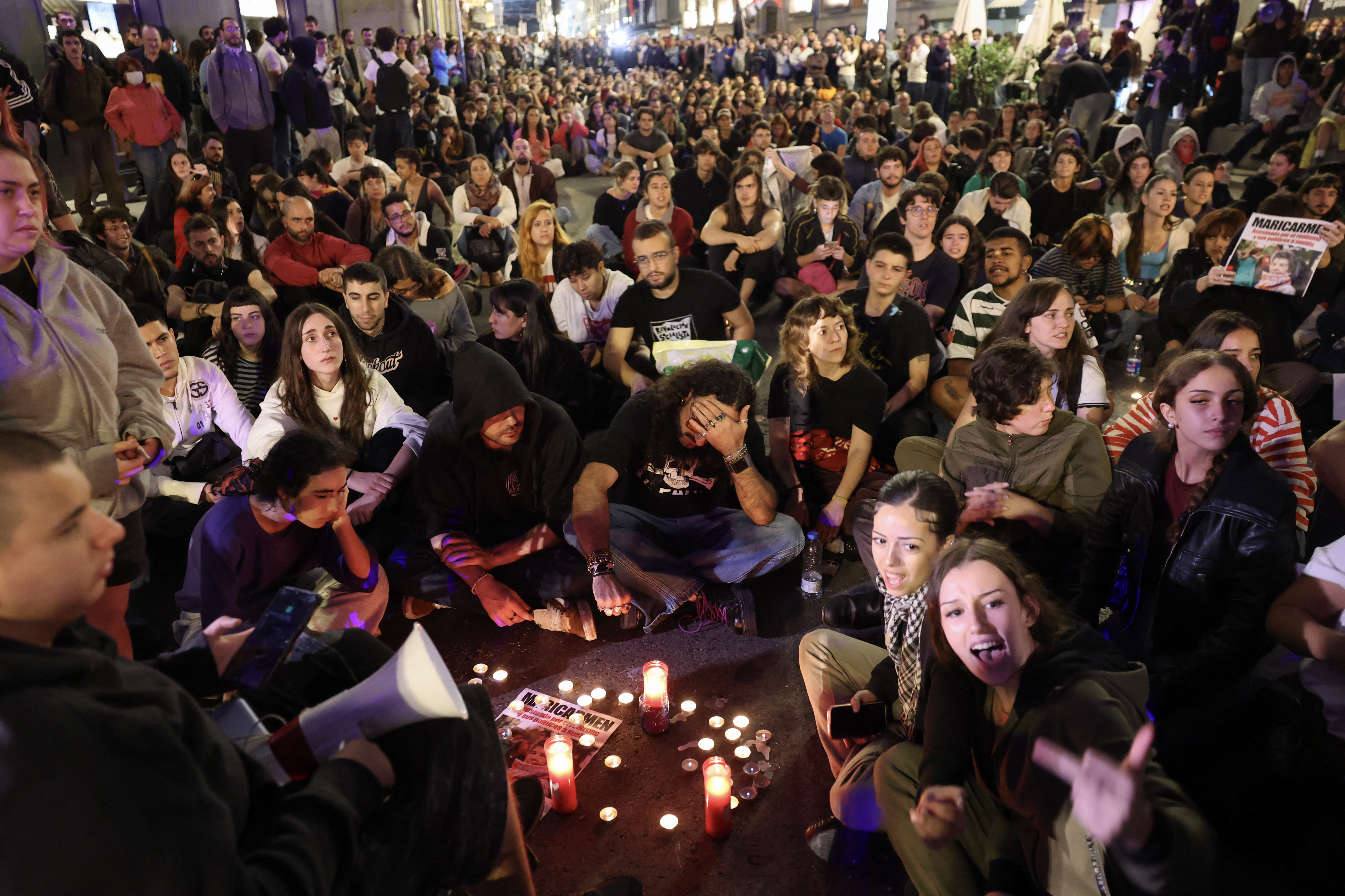 Protests erupt after 87-year-old evicted woman dies in Madrid
