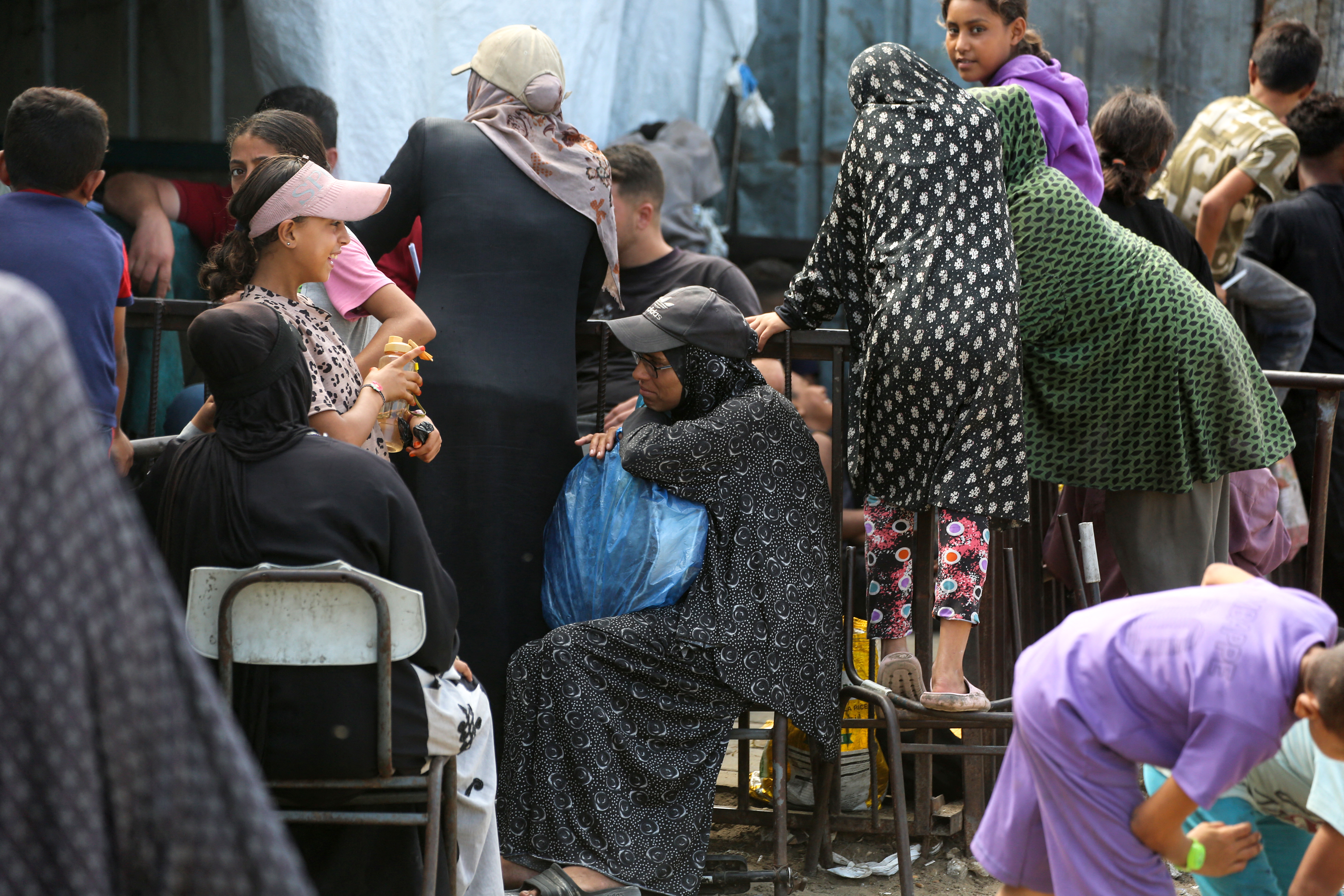 Gaza mothers endure endless lines as famine fears persist