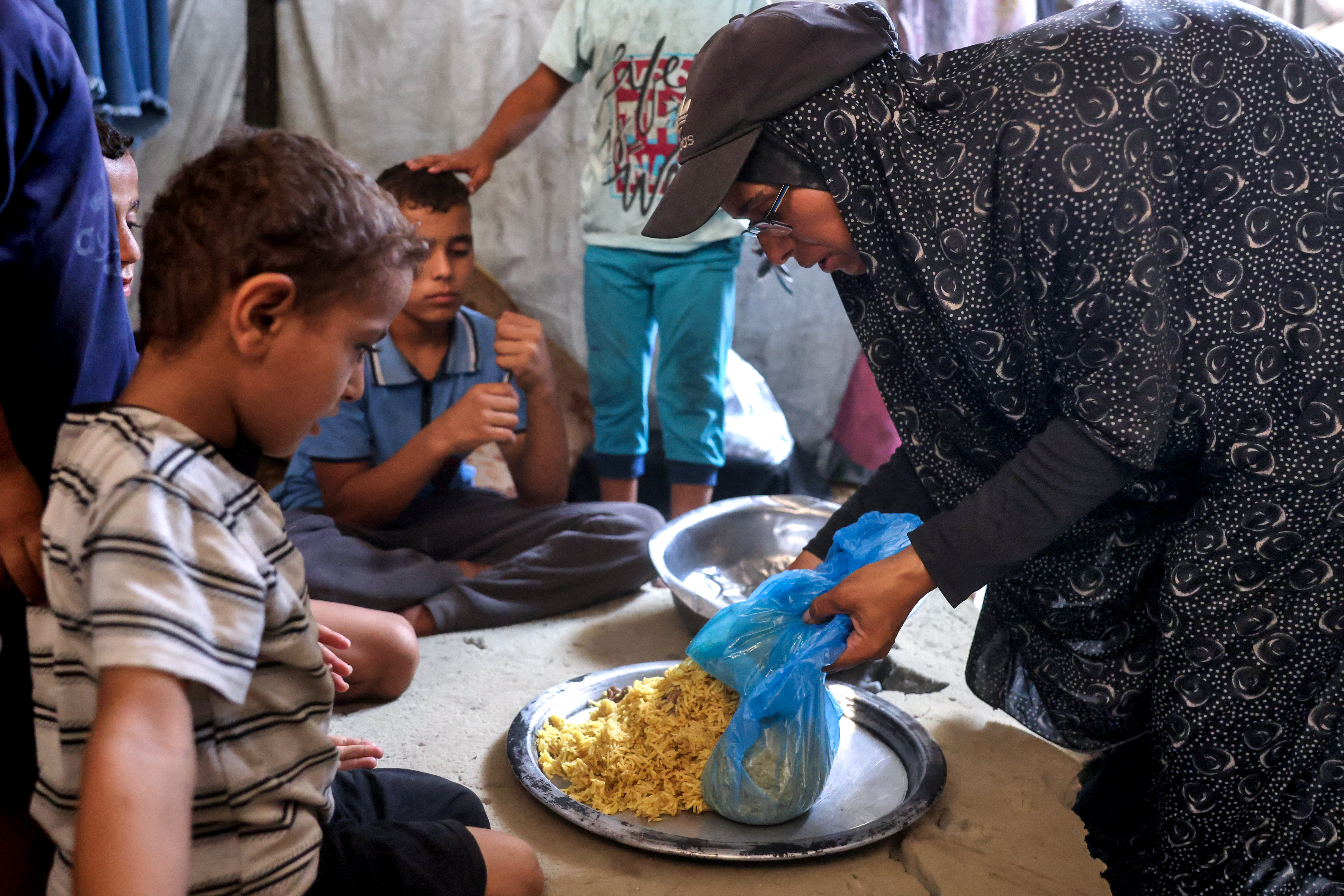 Gaza mothers endure endless lines as famine fears persist