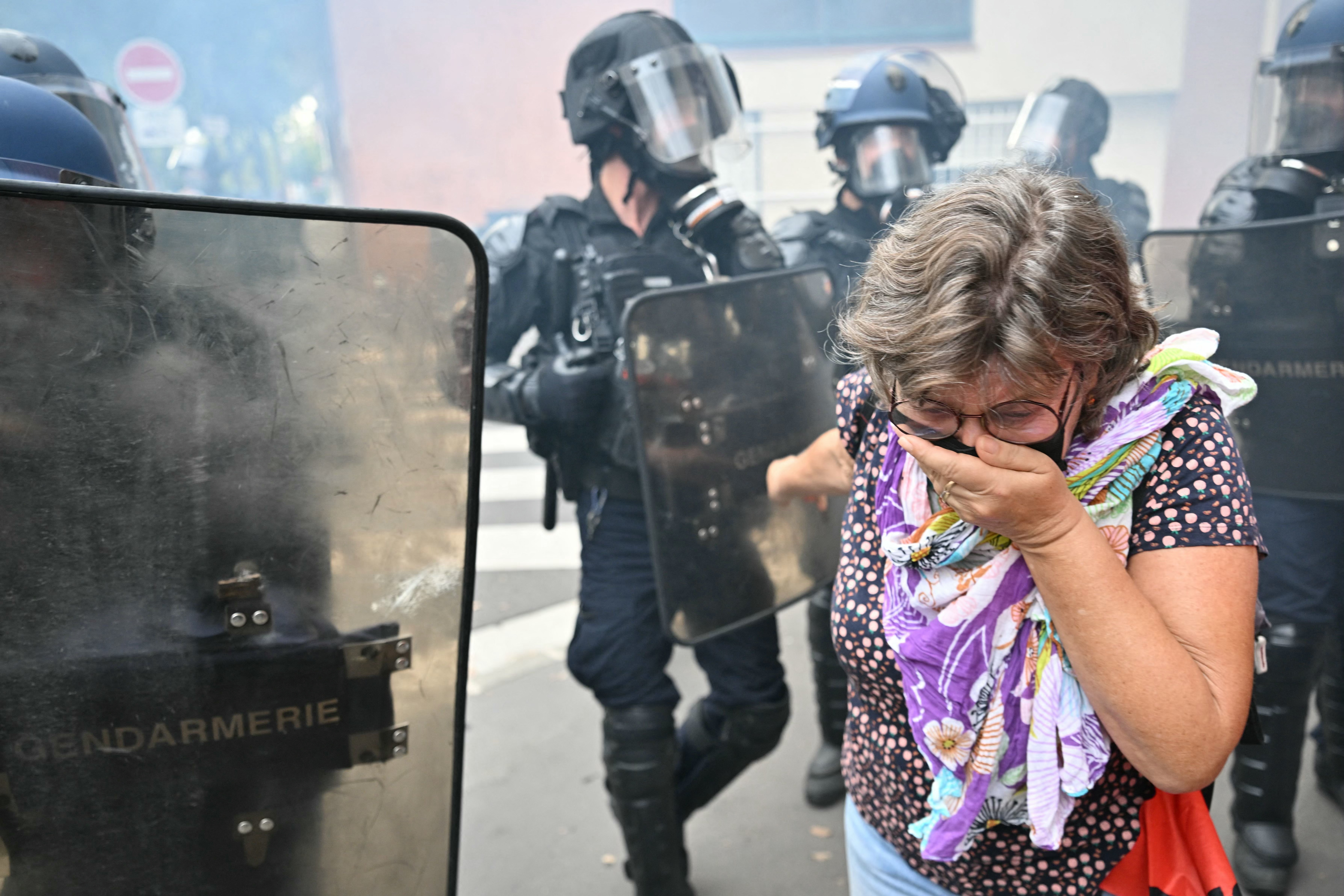 France student protest