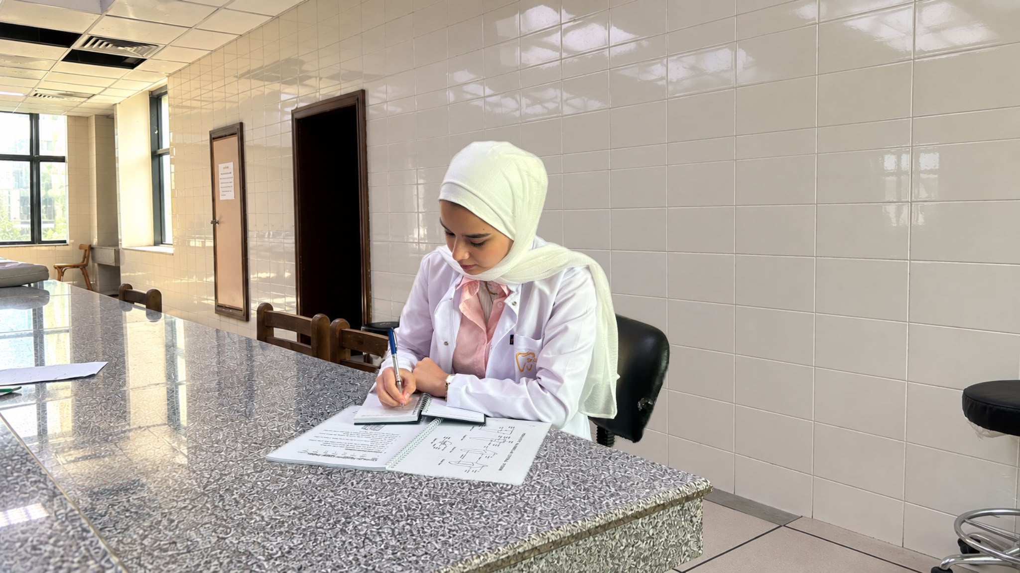 Ghaida Zaqout was once an aspiring architect who loved drawing houses. She changed her ambitions after leaving Gaza with her mother, whose cancer treatment had been disrupted by the war