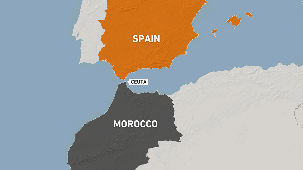 Ceuta, one of two Spanish-administered cities on the North African coast, is claimed by Morocco as its territory.