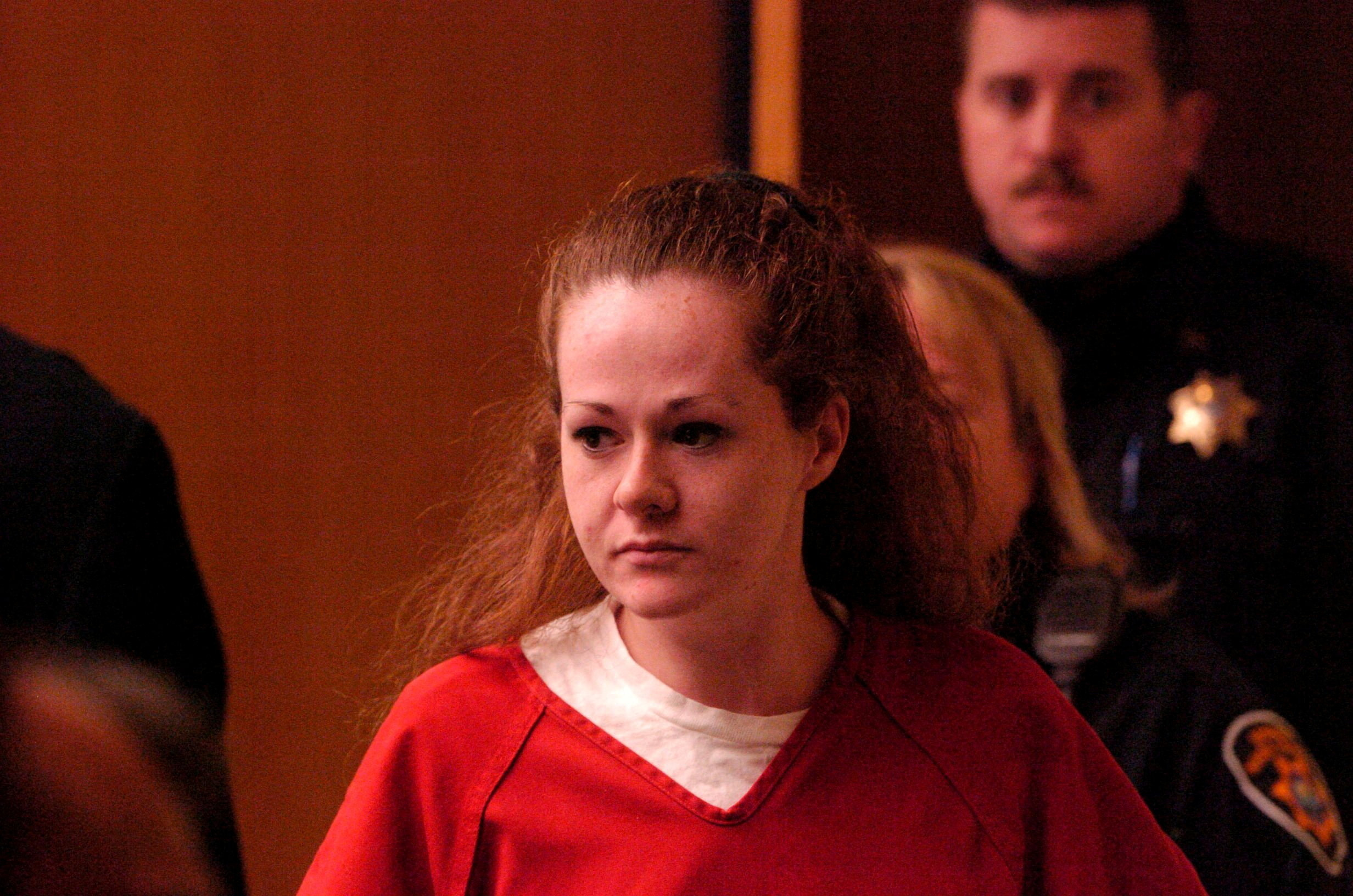 A picture taken on December 4, 2007 shows death row inmate Christa Pike entering a Knox County Criminal Court in Knoxville, Tennessee, US., obtained by Reuters on September 30, 2026. J. Miles Cary/ Knoxville News Sentinel/USA TODAY NETWORK via REUTERS NO RESALES. NO ARCHIVES. MANDATORY CREDIT. TPX IMAGES OF THE DAY